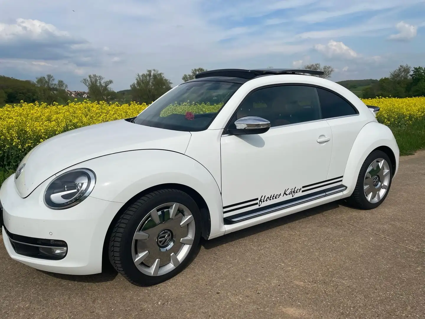 Volkswagen Beetle The 2.0 TSI Exclusive Sport Leder 6Gang Schalter Fehér - 1