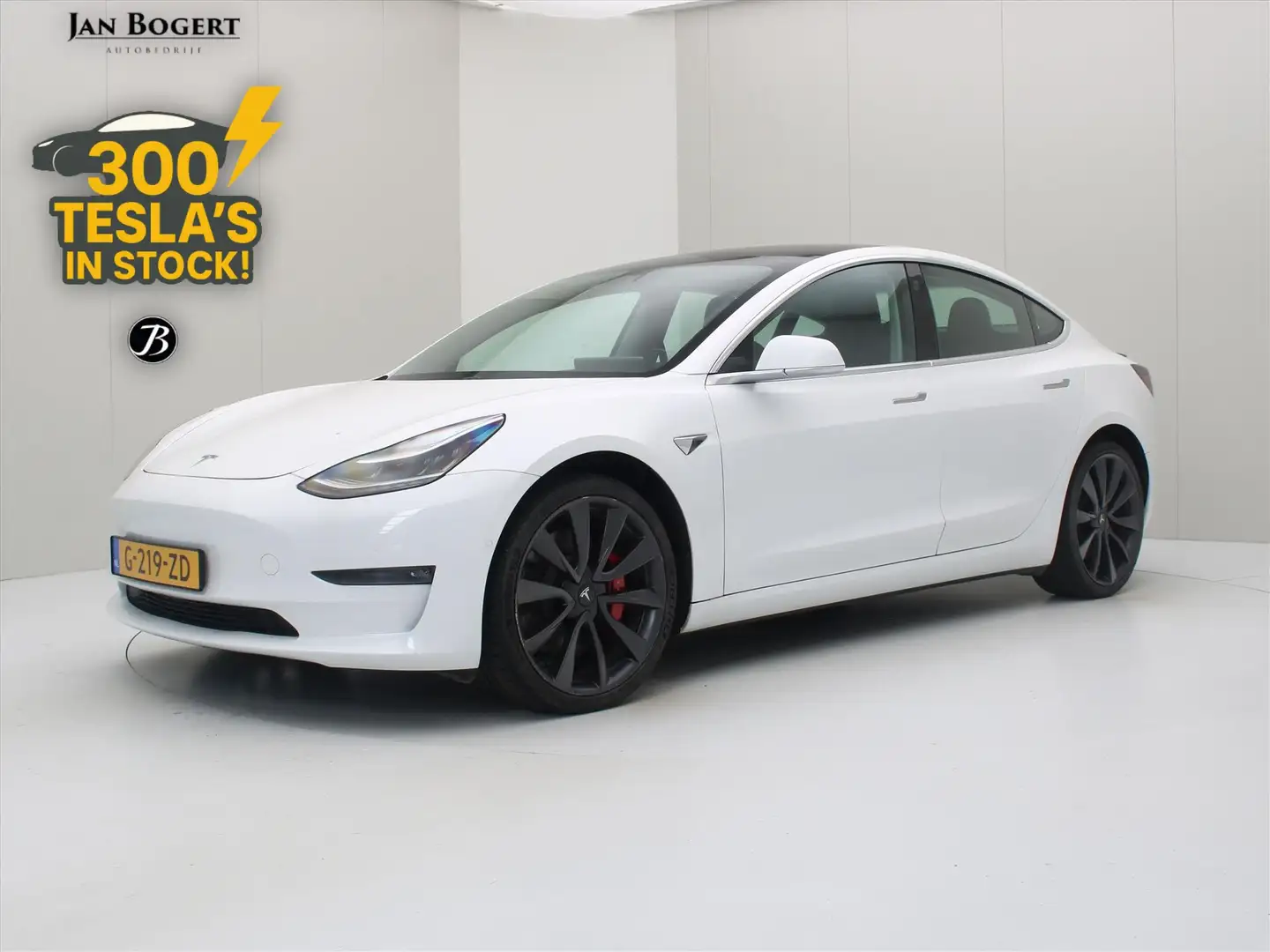 Tesla Model 3 Performance AWD 486pk 75 kWh [ AUTOPILOT+530KM WLT Wit - 1