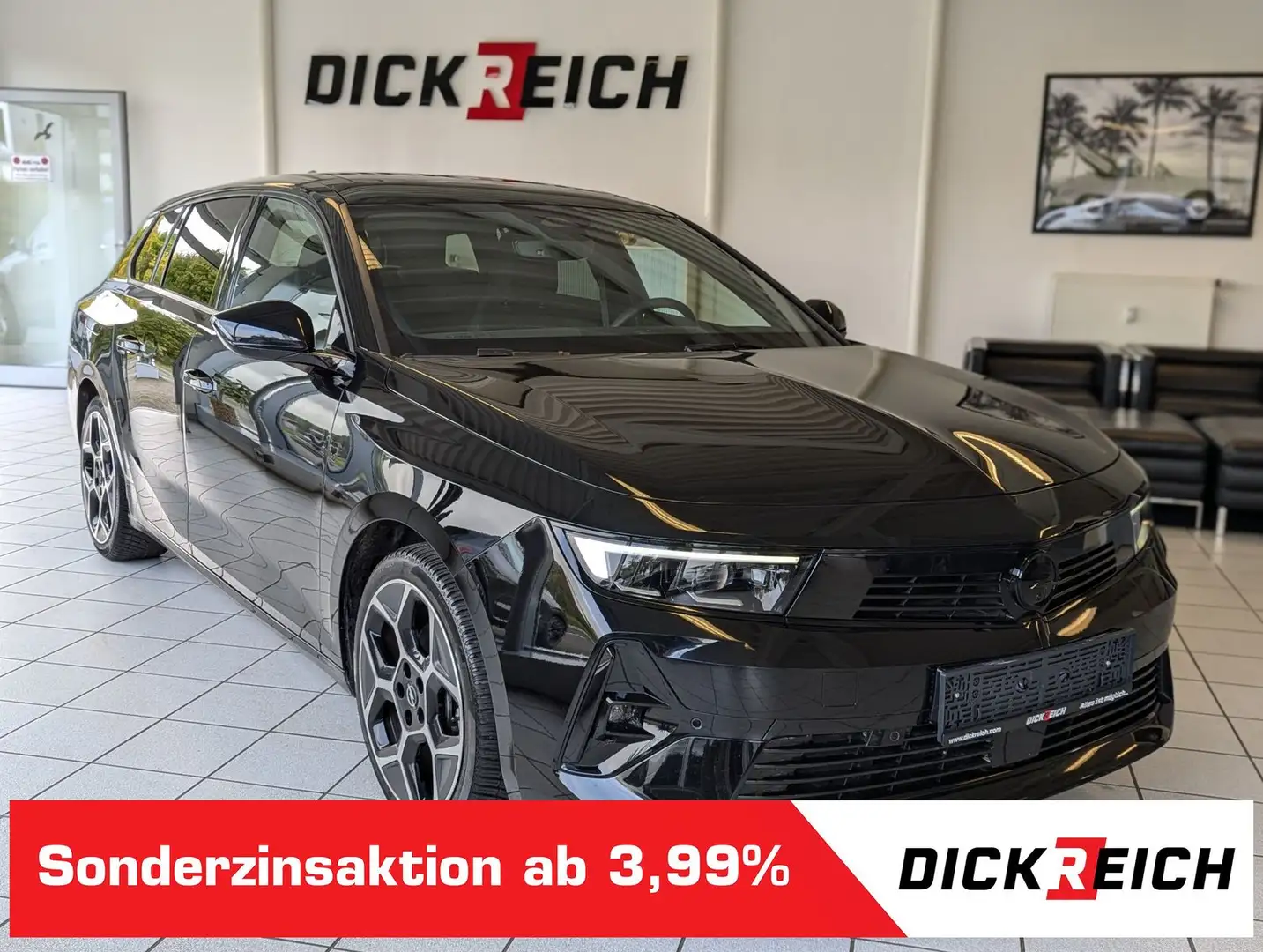 Opel Astra 1.2 Ultimate Leder-Nappa Sitzlüft AHK Pano Schwarz - 1