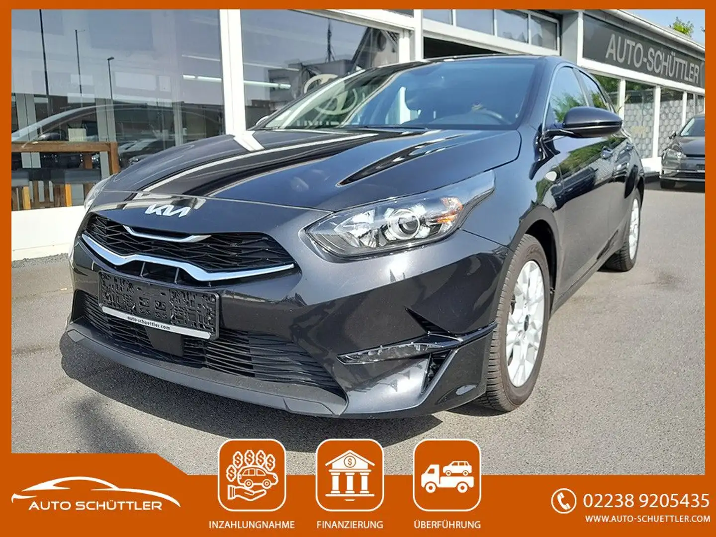 Kia Ceed / cee'd Automatik,Navi,Spurh,AppleC, ACC Noir - 1