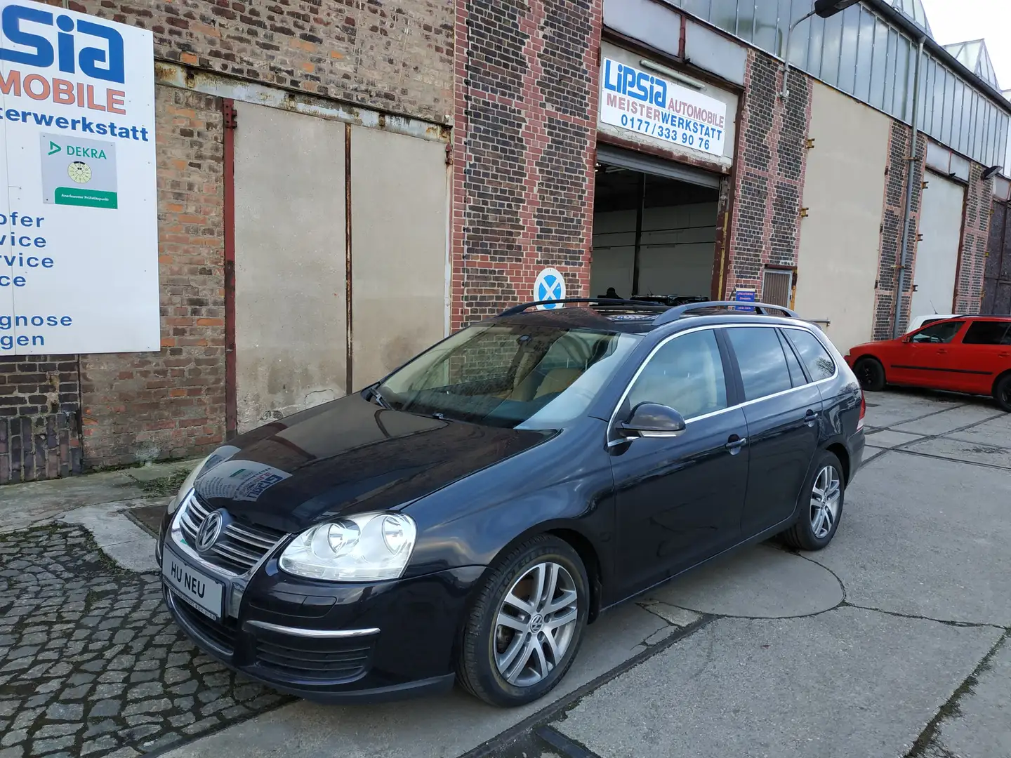 Volkswagen Golf Variant 1.4 Sportline/TÜV NEU/Leder/ALU/PDC/Sitzheizung Schwarz - 1