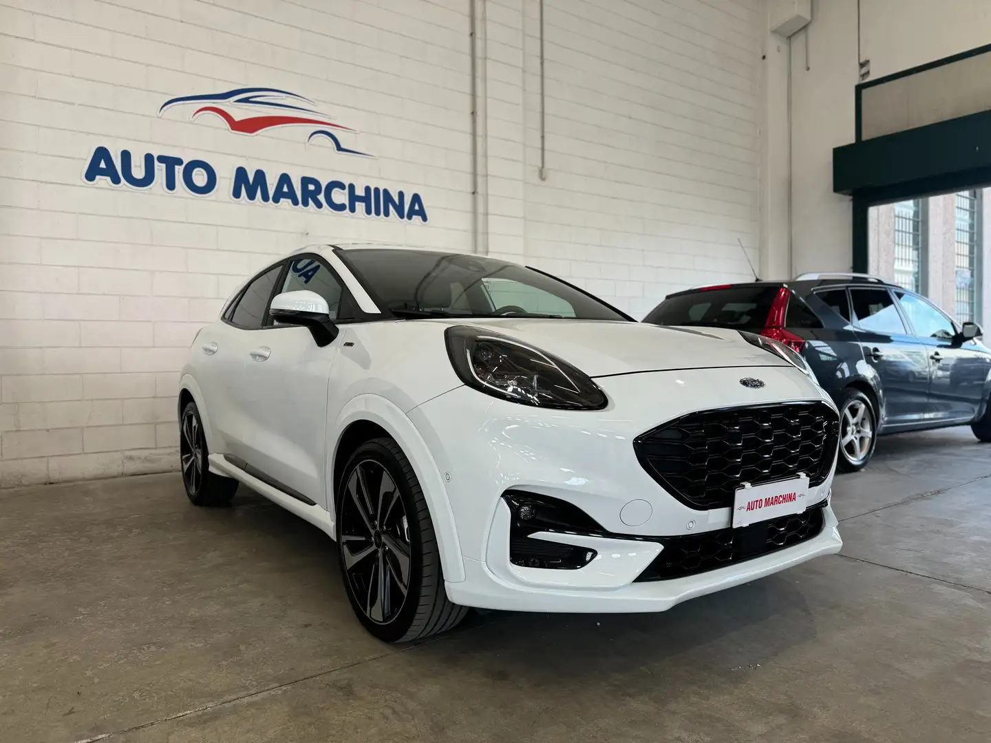 Ford Puma 1.0 HYBRID  AUTOMATICO ST-LINE X SOLO 40 MILA KM Bianco - 1