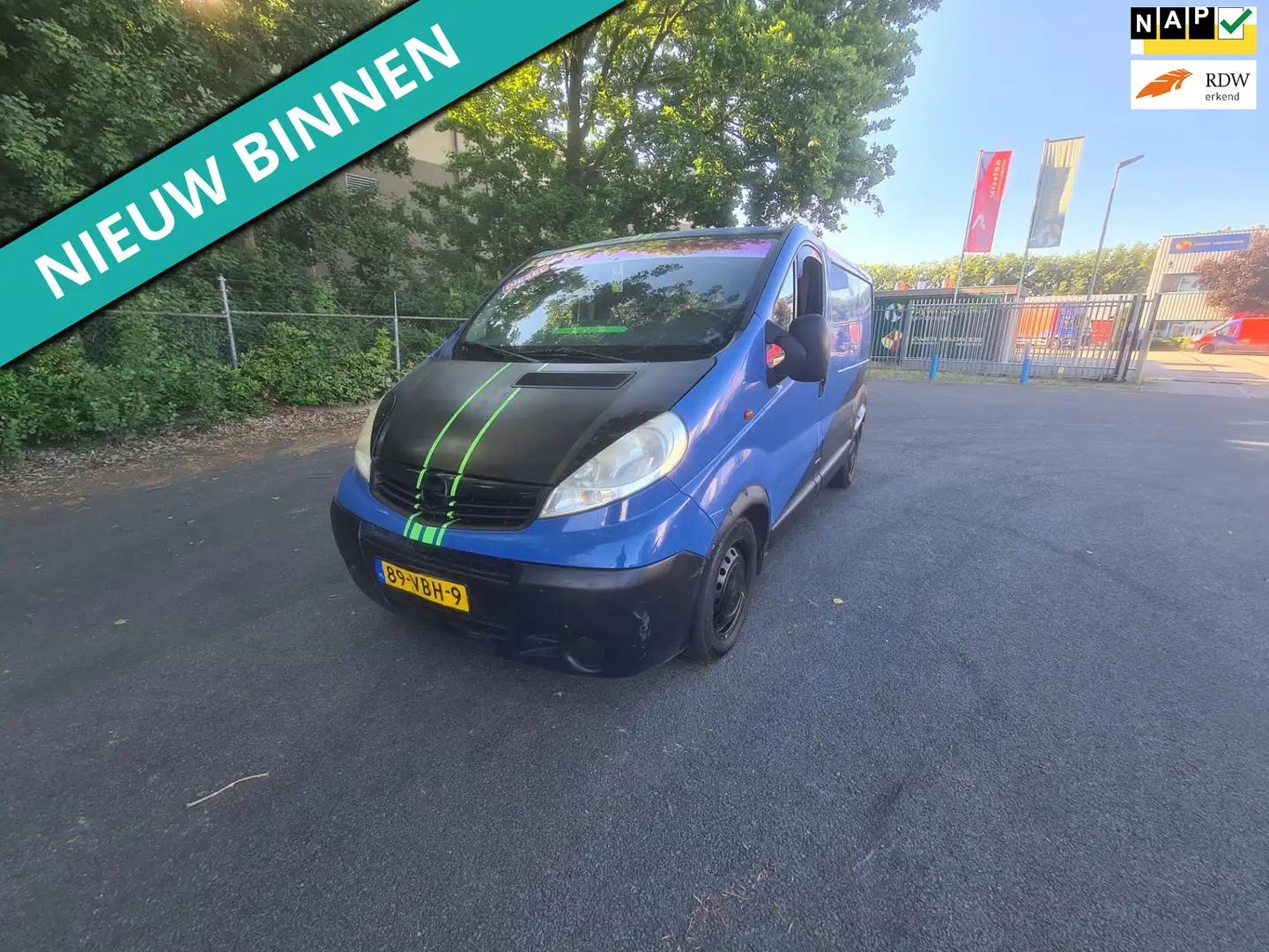 Opel Vivaro 2.0 CDTI L1H1 LEUKE BUS RIJDT EN SCHAKELT GOED Blauw - 1
