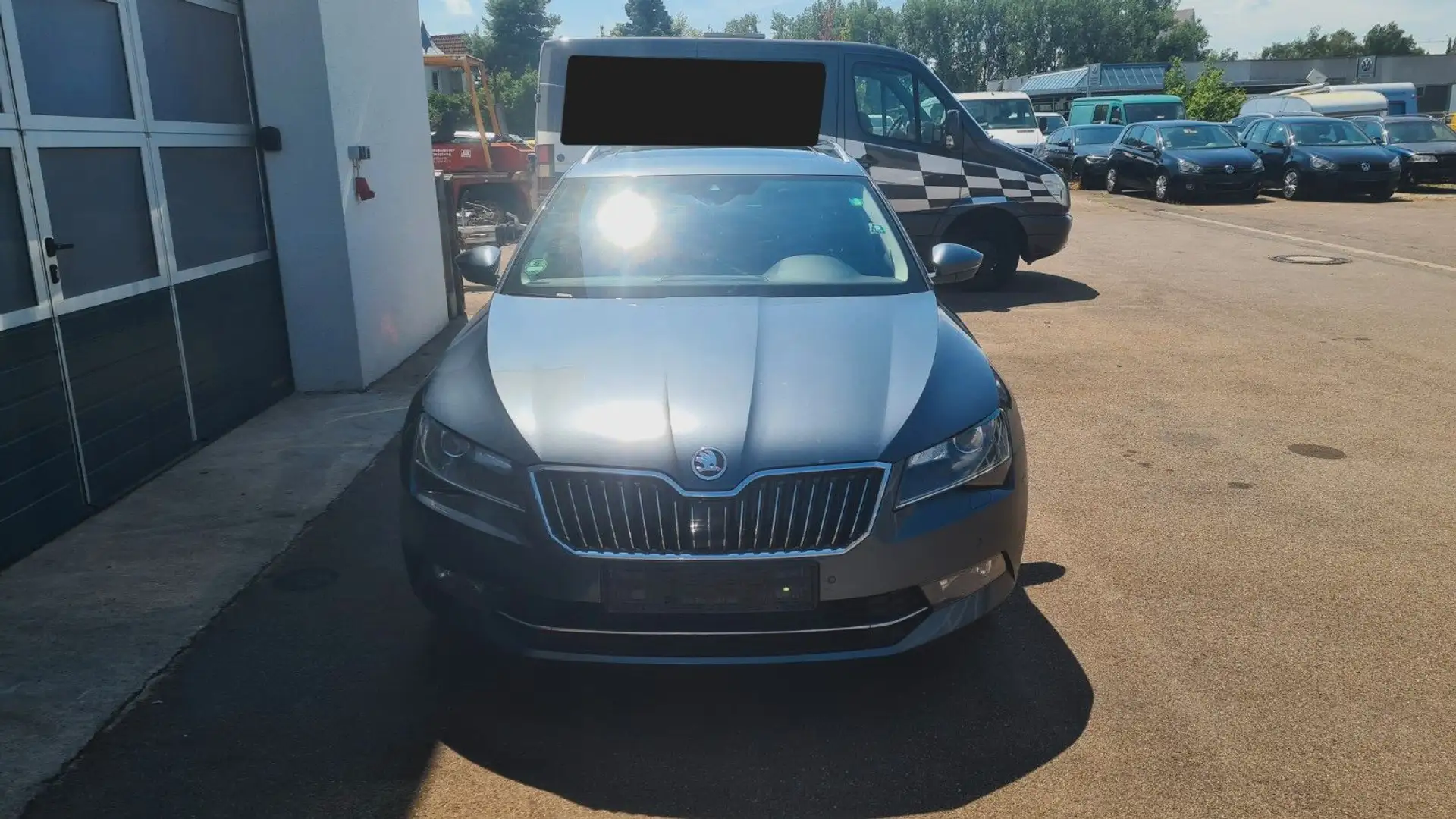 Skoda Superb Style Leder Navi Standhzg. Xenon Pano Grijs - 2