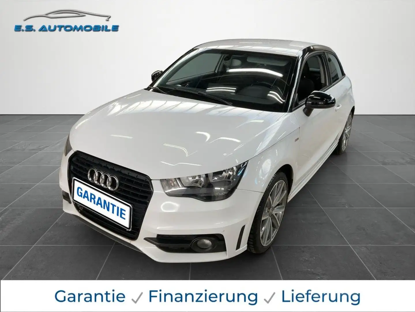 Audi A1 1.2 TFSI S-Line GARANTIE/NAVI/PDC/SHZ/BLUETO. Weiß - 1