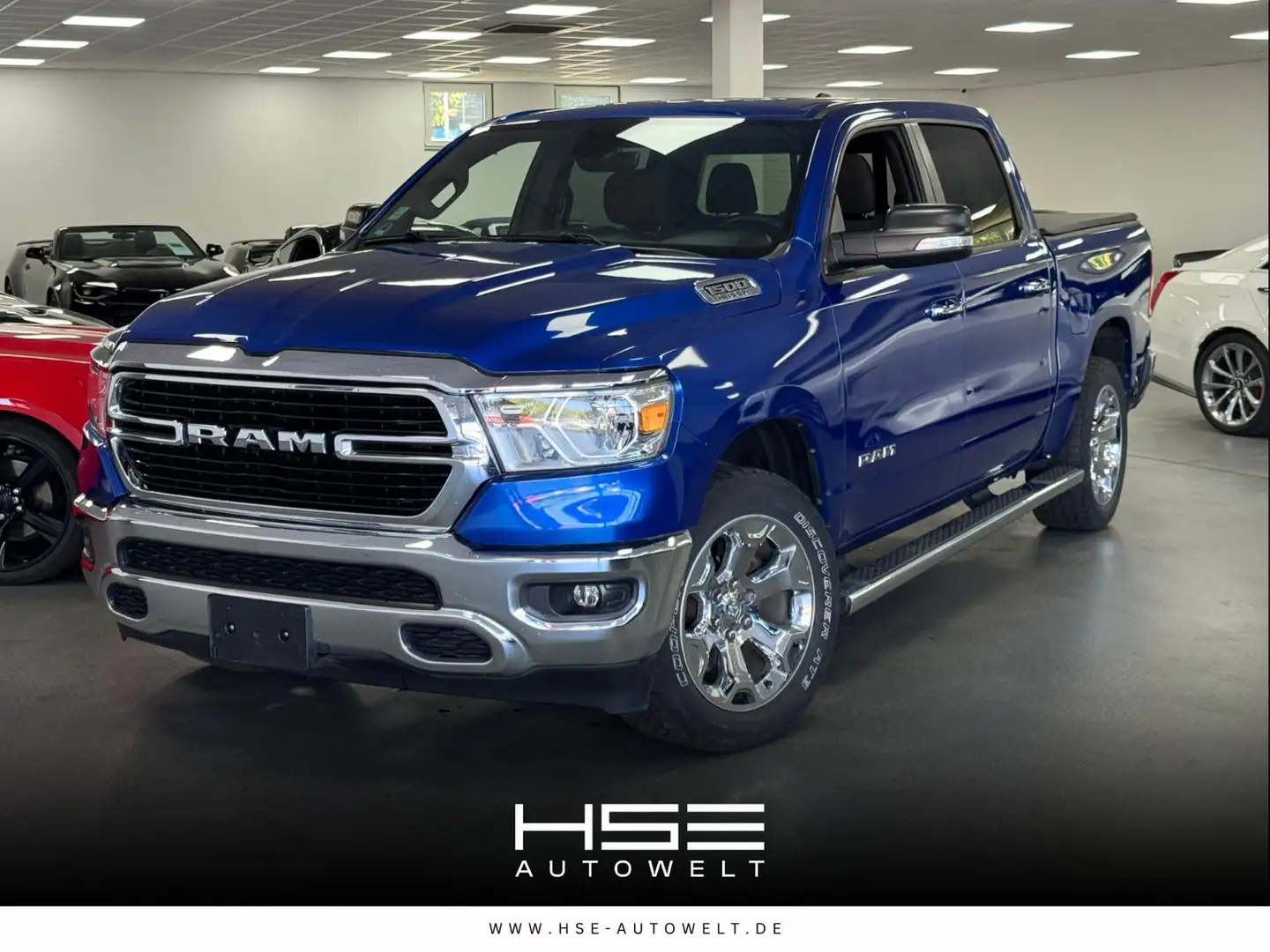 Dodge RAM 5,7l V8 *BIGHORN / CrewCab / 4X4* Bleu - 1