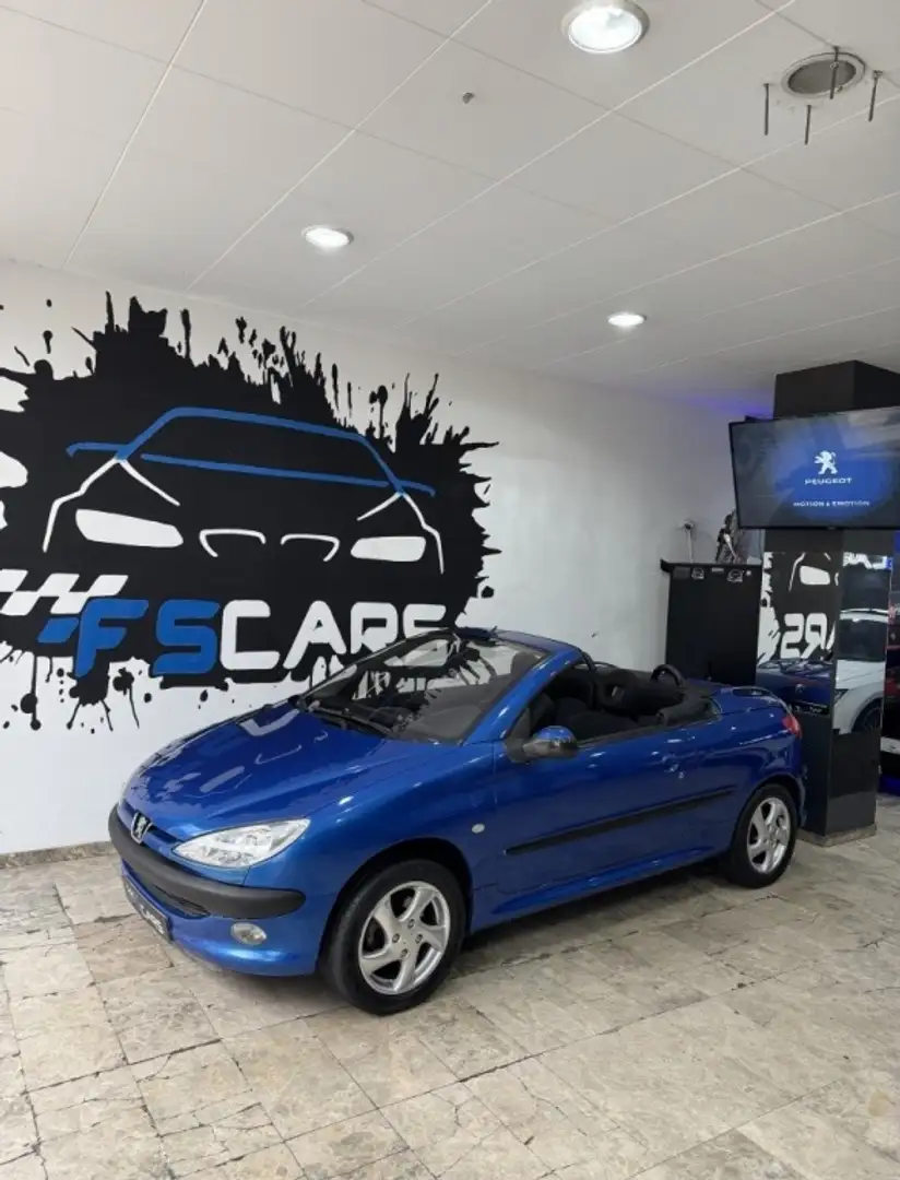 Peugeot 206 CC 1.6 Azul - 1