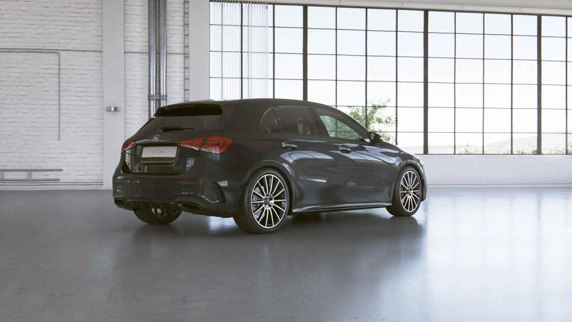 Mercedes-Benz A 200 Business Solution AMG | Panoramadak | Night | Memo Nero - 2