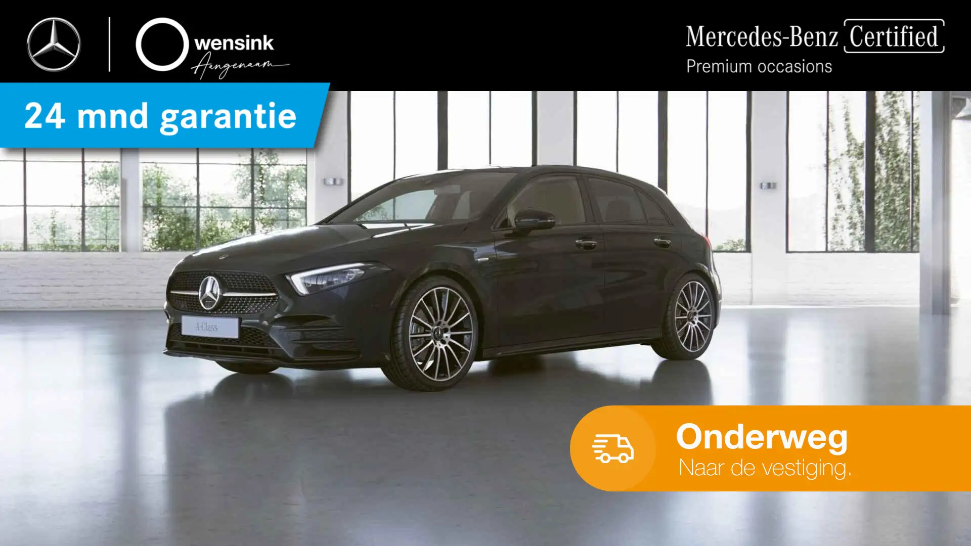 Mercedes-Benz A 200 Business Solution AMG | Panoramadak | Night | Memo Nero - 1
