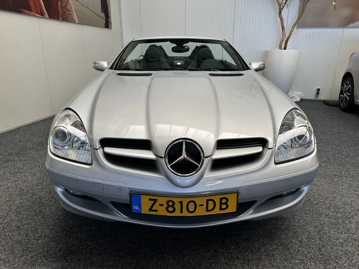 Mercedes-Benz SLK 200 KOMPRESSOR LEDER NAVIGATIE CRUISE CONTROL CLIMATE Grijs - 2
