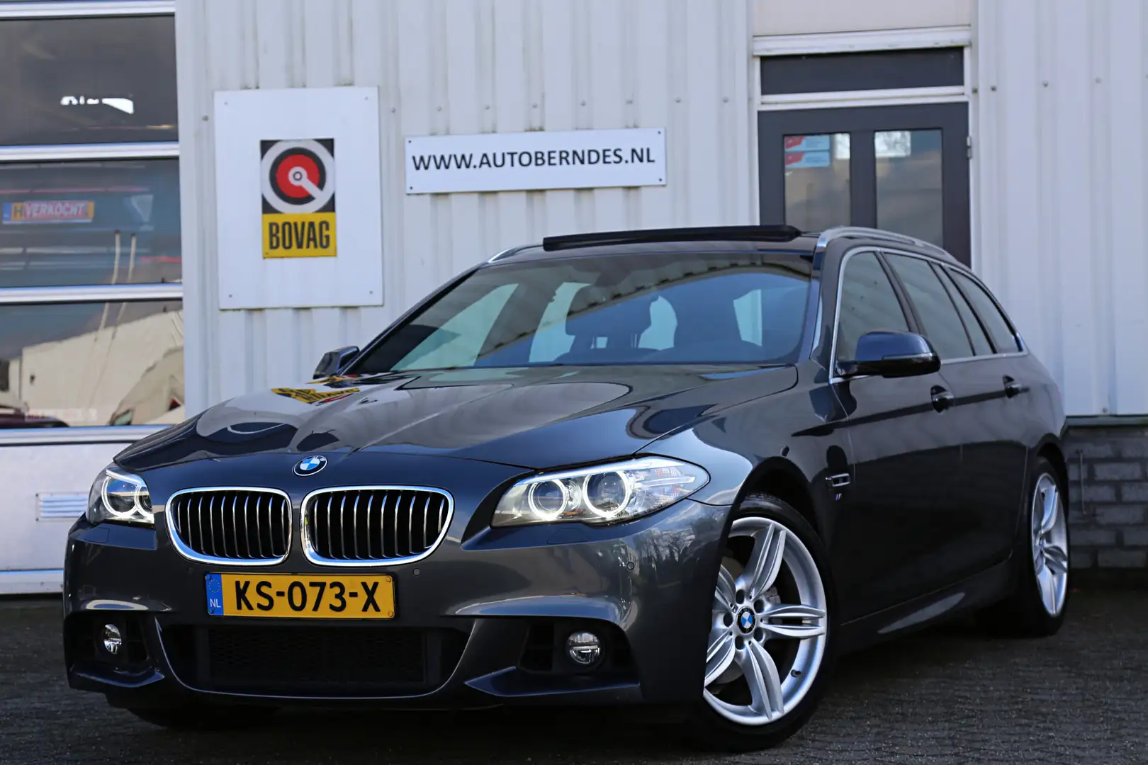 BMW 520 5-serie Touring 520i 184PK M Sport*NL-Auto*Pano/Co Grigio - 1