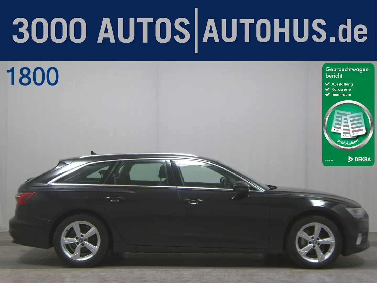 Audi A6 40 2.0 TDI Avant sport ACC AHK Navi LED Czarny - 1