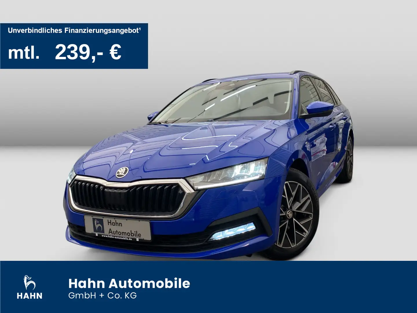 Skoda Octavia Combi 1.5 TSI DSG e-TEC Clever AHK Kam Blau - 1