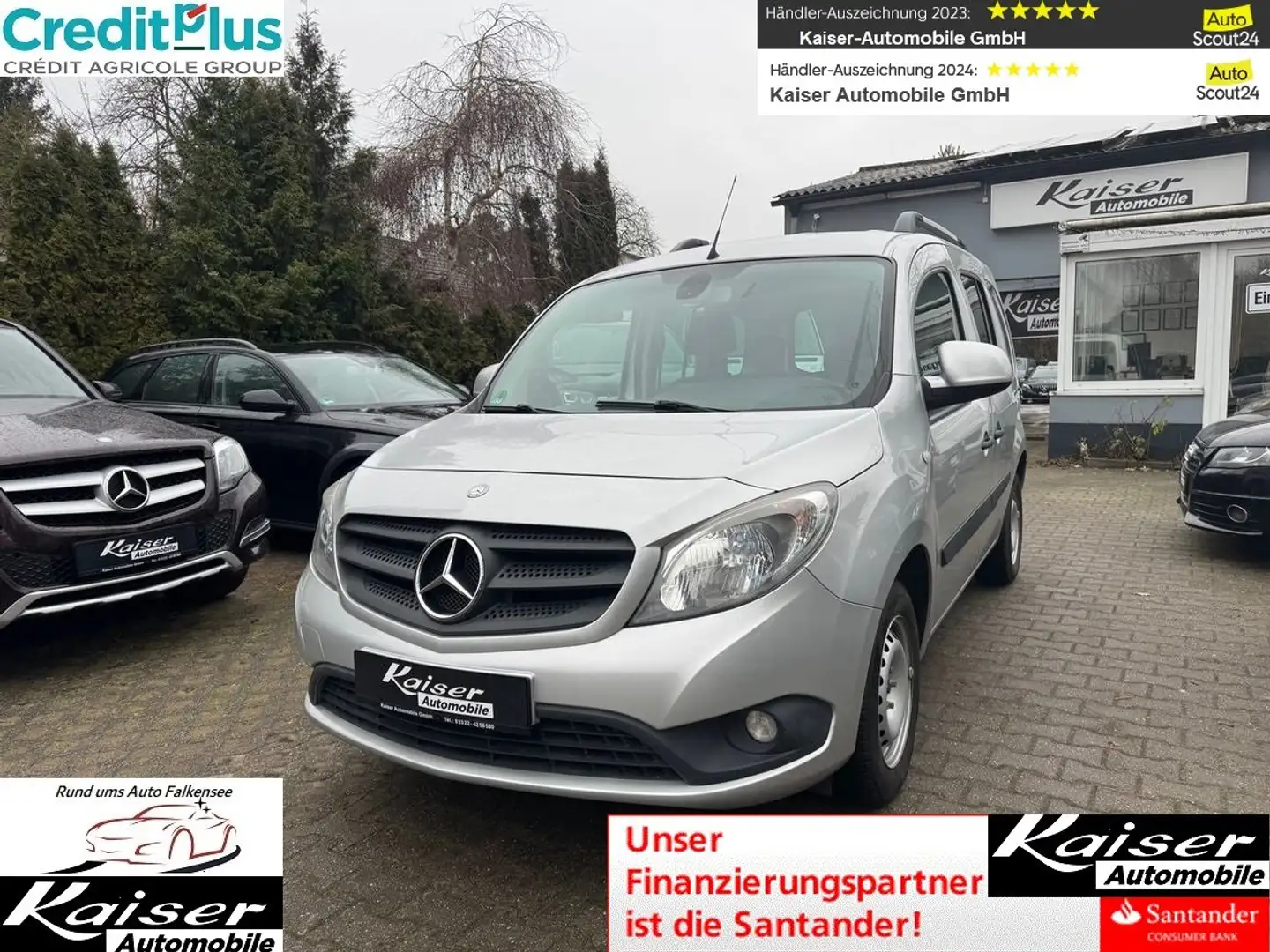 Mercedes-Benz Citan 109 CDI lang-Isofix-PDC-Alwetterreifen-Klima Gri - 1