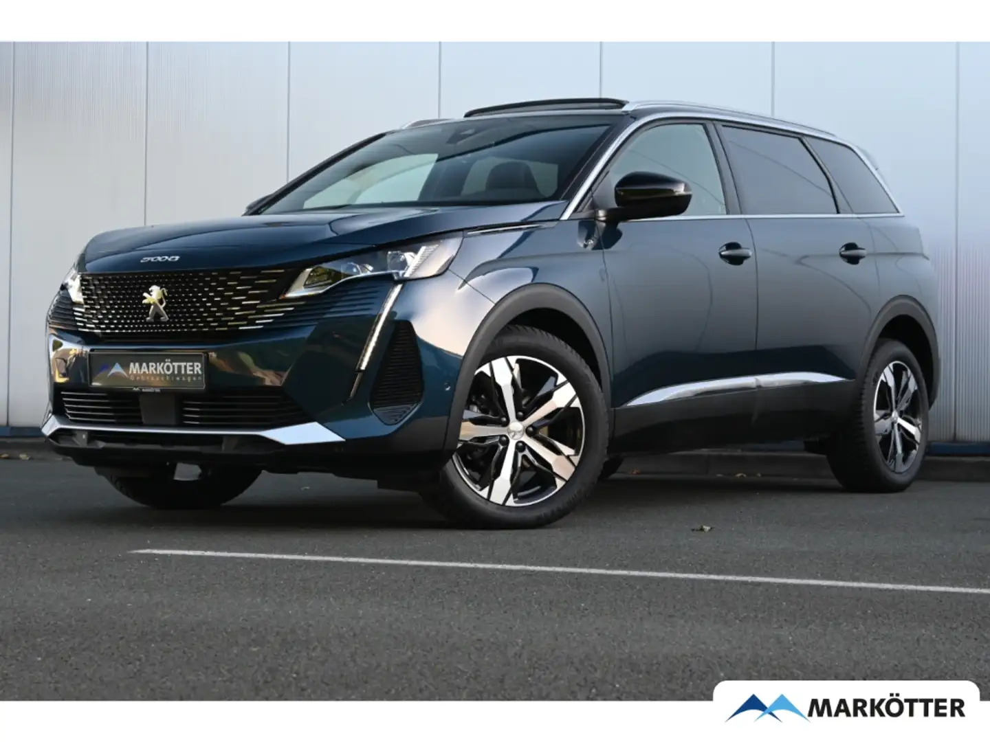 Peugeot 5008 GT 130 ACC/Keyless/Totwinkel/S-Dach Blau - 1