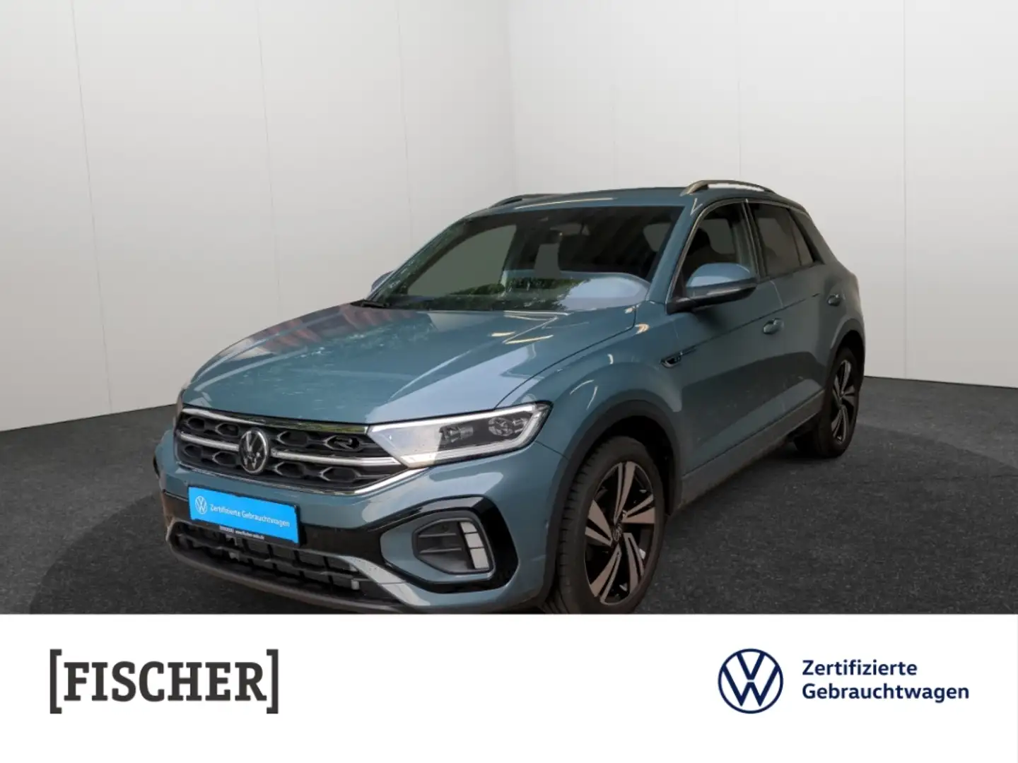 Volkswagen T-Roc 1.5TSI DSG R-Line Matrix Navi Beats Rear View ACC Blau - 1