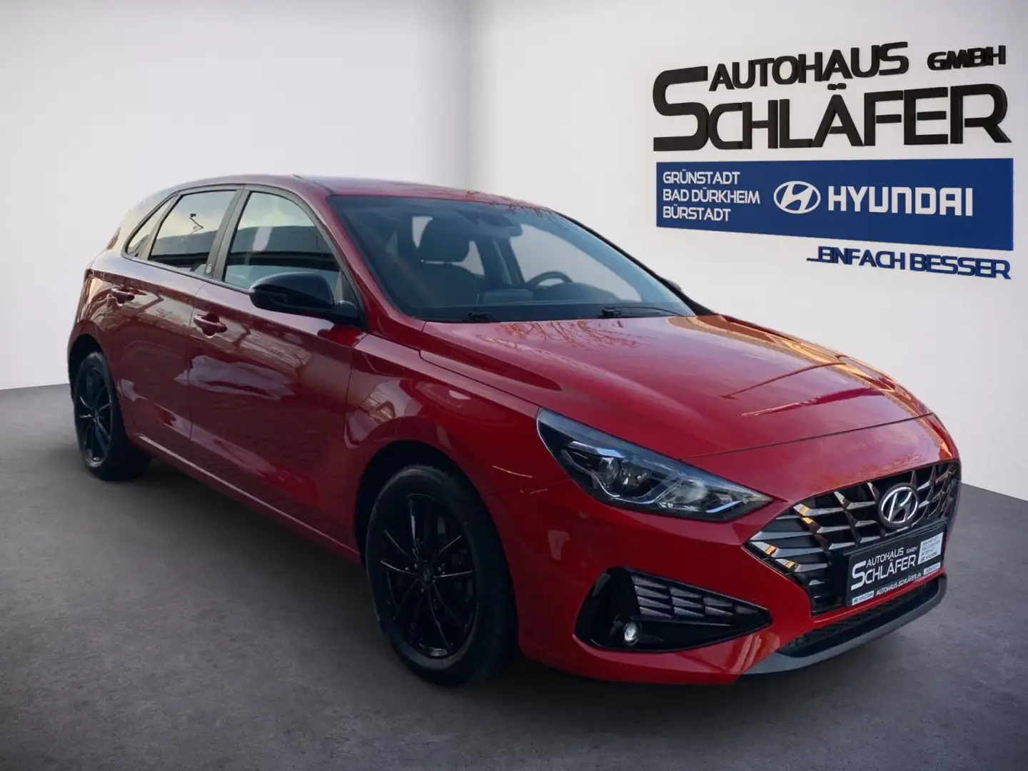 Hyundai i30 1.0 T-GDI Edition 30 8xbereift Rot - 2
