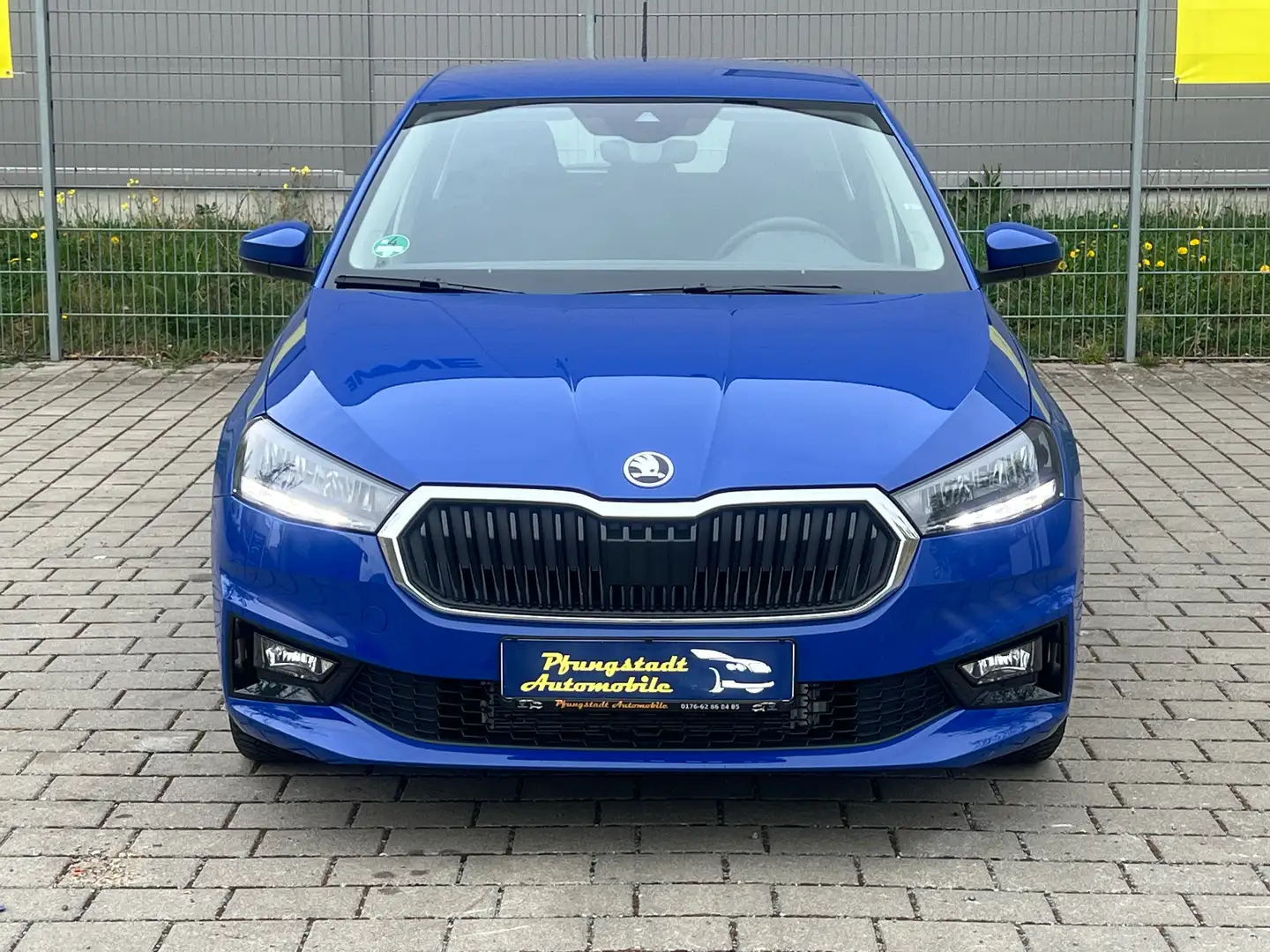 Skoda Fabia Style/81Kw/1868Km/1Hand/AHK/COC/6-Gang/ Euro 6d/ Blauw - 2