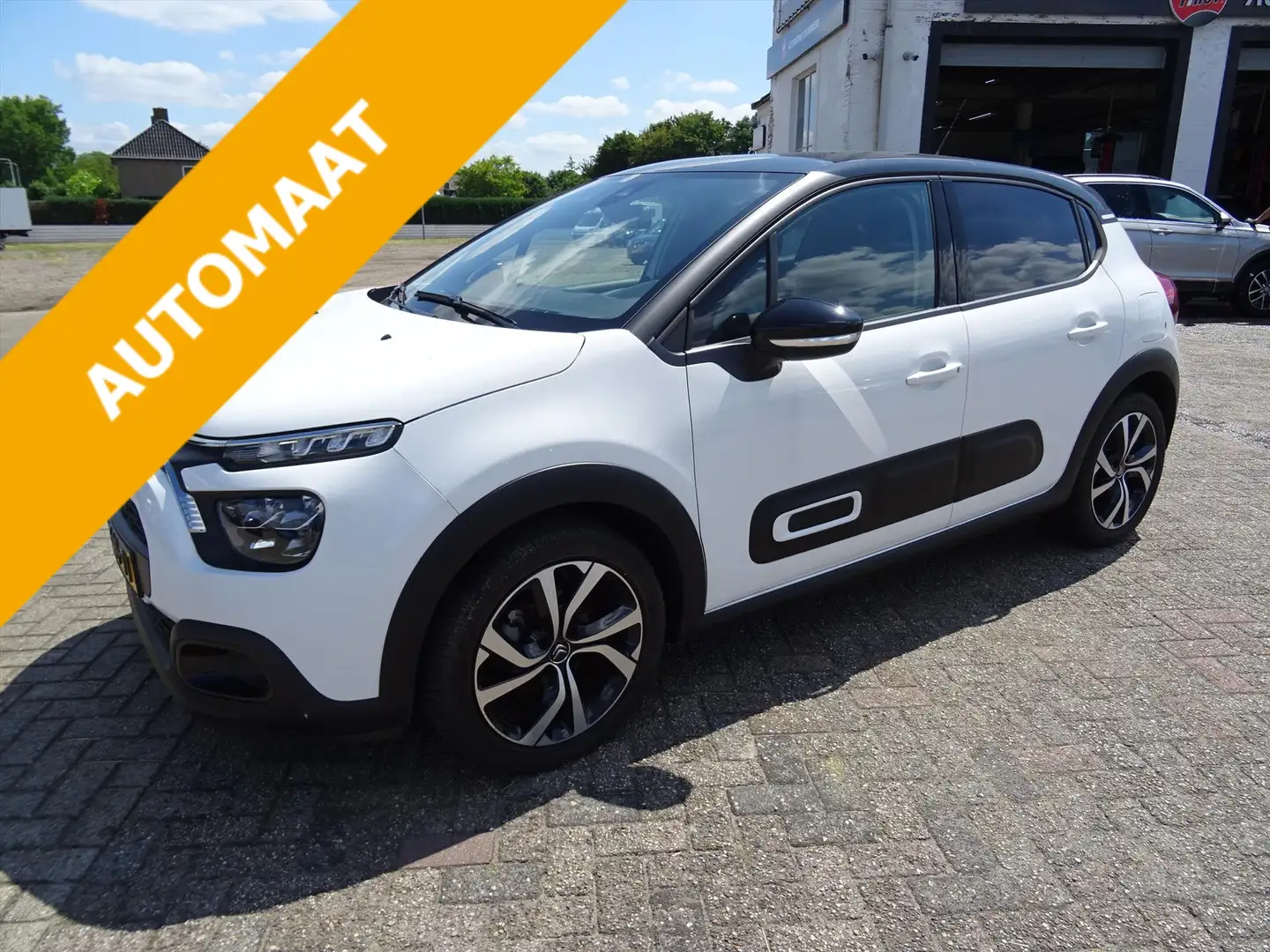 Citroen C3 1.2 PureTech 110pk S&amp;S EAT6 Shine Wit - 1
