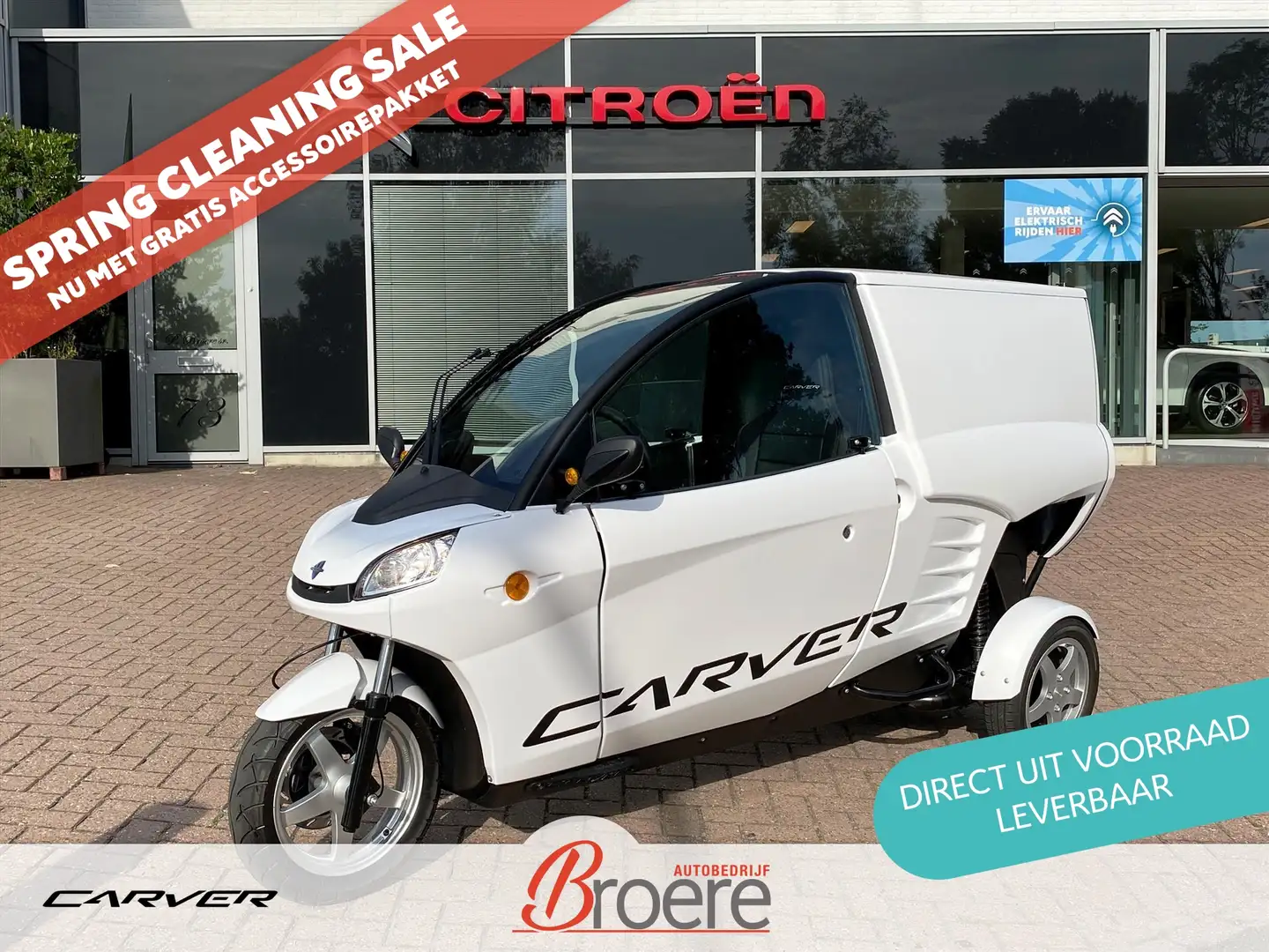 Carver Cargo Base 45km/u 5,4 kWh *nieuw* | SPRING CLEANING SALE White - 1