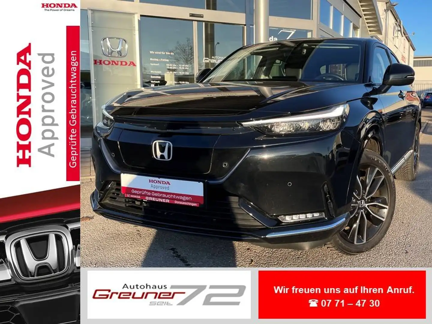 Honda e:Ny1 * 8-fach bereift * Negru - 1