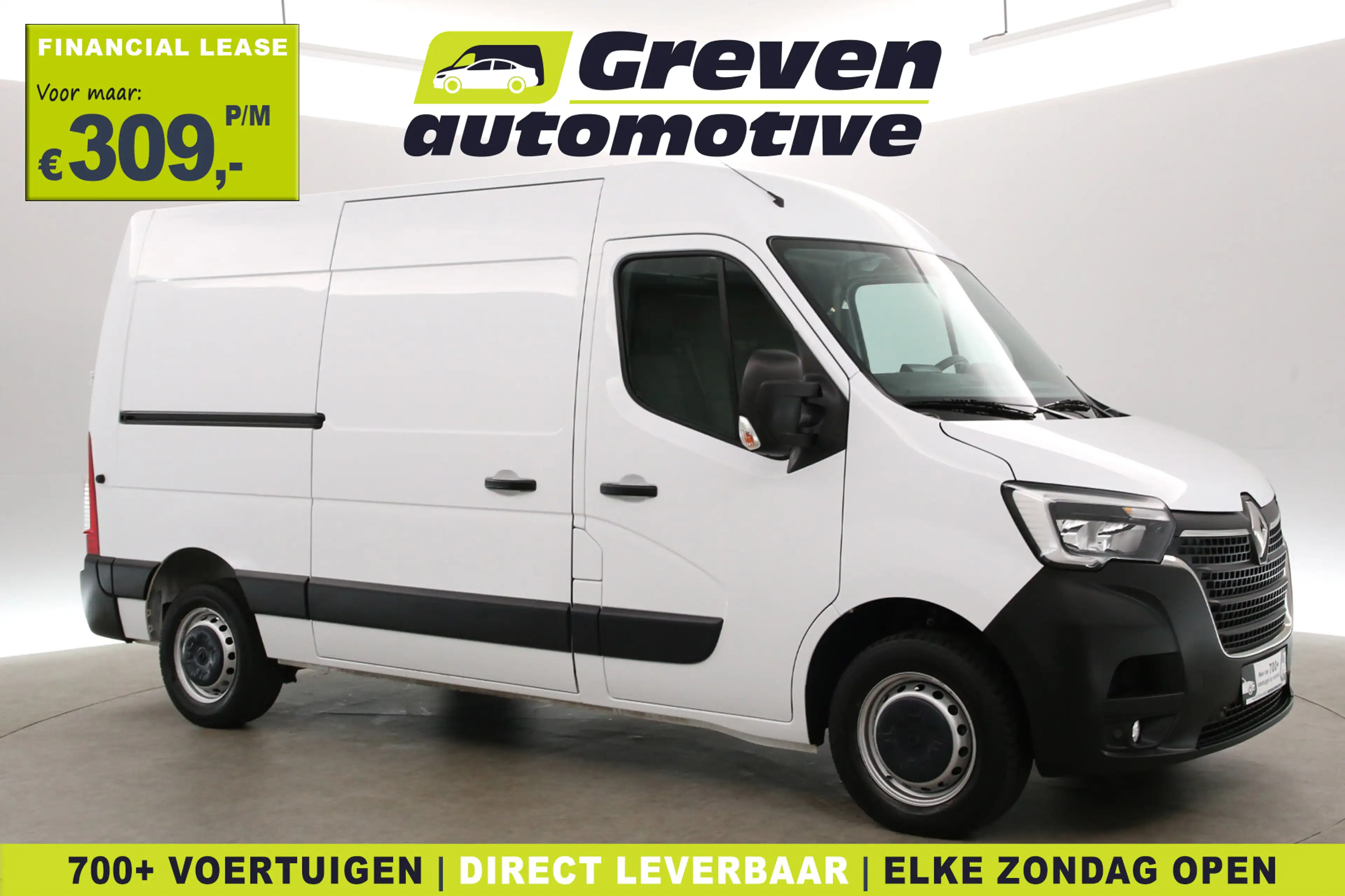 Renault Master Blue dCi L2H2 | Airco | Cruise | 3 Zits | Parkeers