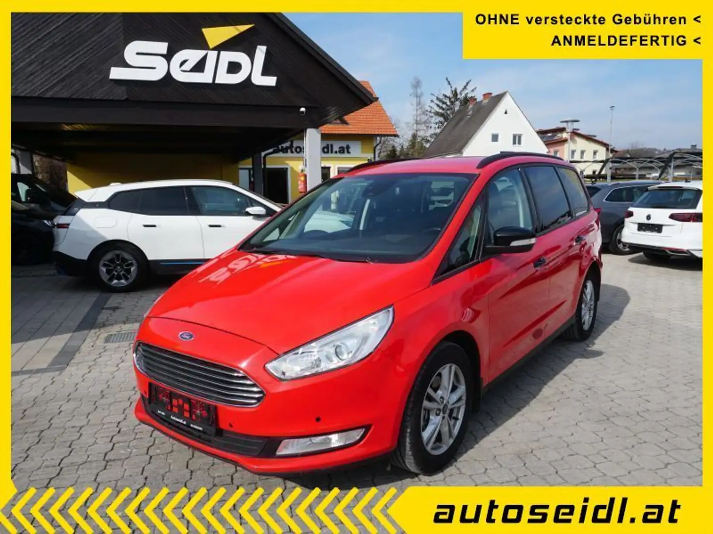 Ford Galaxy 2,0 EcoBlue SCR Business *NAVI* Rot - 1