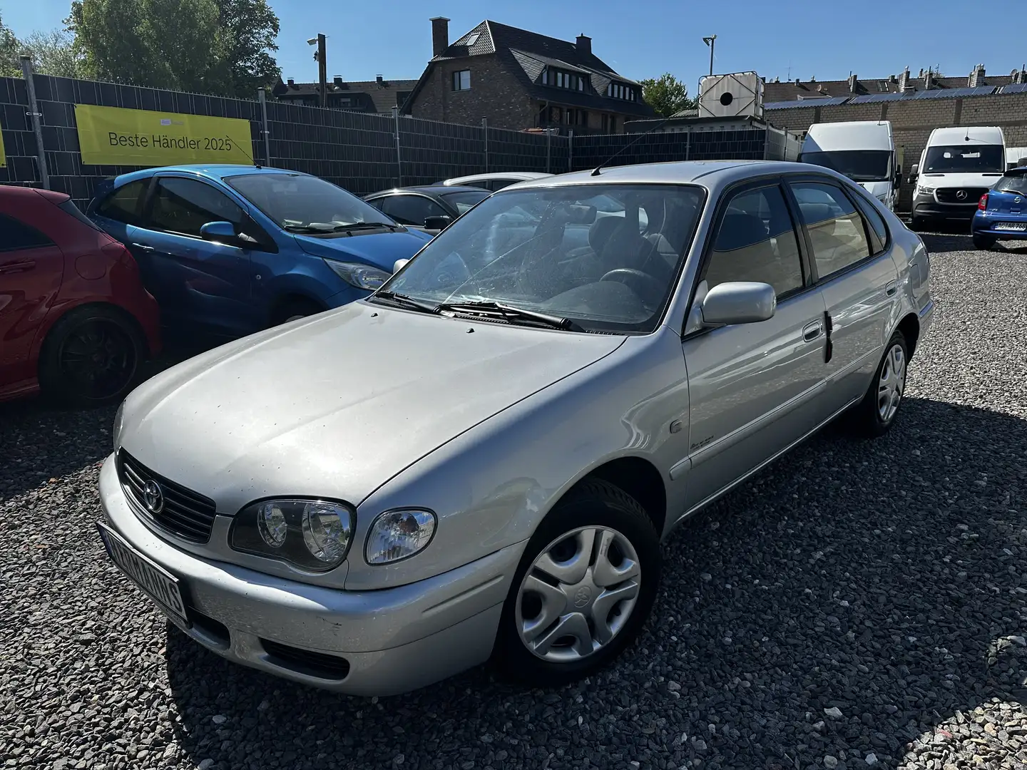 Toyota Corolla 1.4 Liftback *1.HAND / KLIMAANLAGE / SCHECKHEFT* Zilver - 1