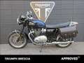 Triumph Bonneville T120 Stealth Edition Abs E5 Blau - thumbnail 11