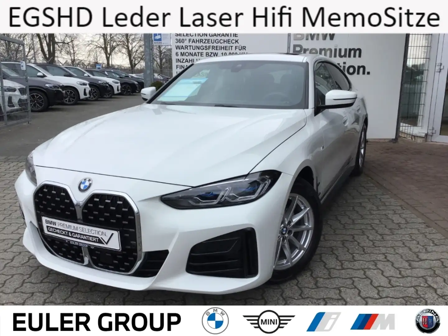 BMW 420 Gran Coupe d M Sport eGSD Laser Leder LCProf Hifi White - 1