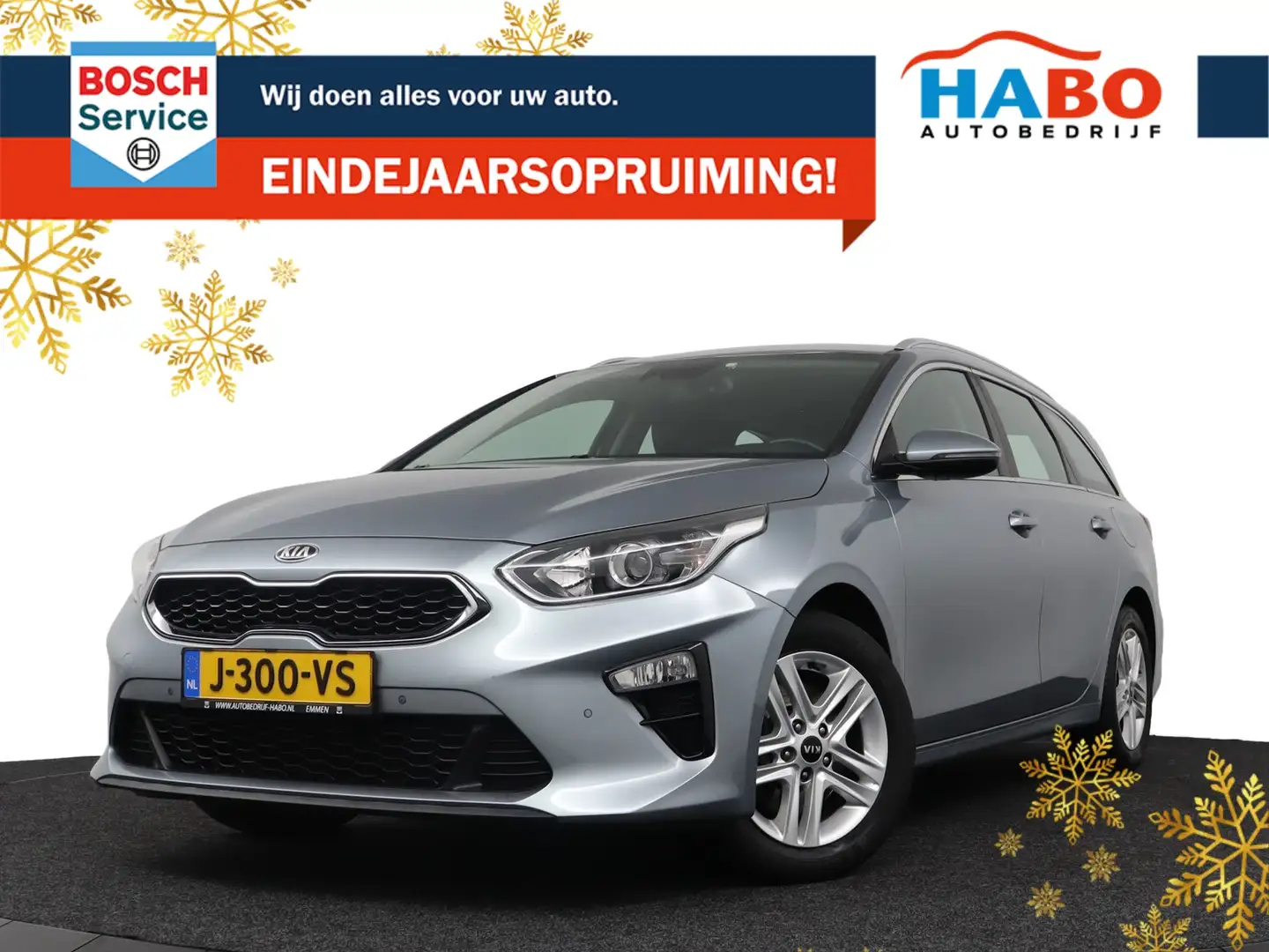 Kia Ceed SW / cee'd SW 1.0 T-GDI DYNAMICLINE 120PK ECC/CRUISE/NAV/CAMERA/ Grau - 1