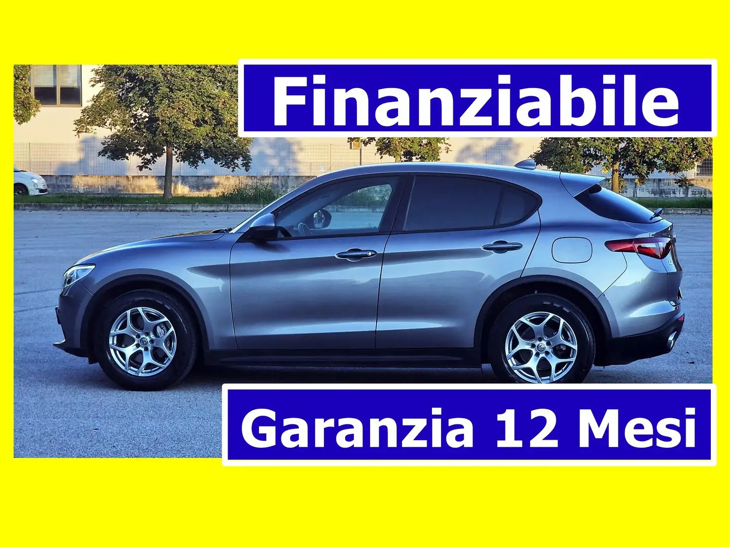 Alfa Romeo Stelvio Stelvio 2.2 t Sprint Q4 190cv auto Šedá - 1