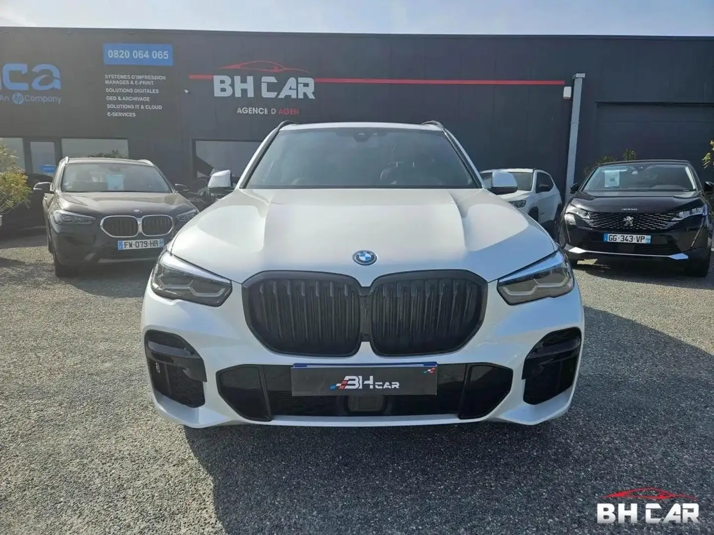 BMW X5 4.5 E 394H 285 PHEV HYBRID M-SPORT XDRIVE BVA Blanc - 2