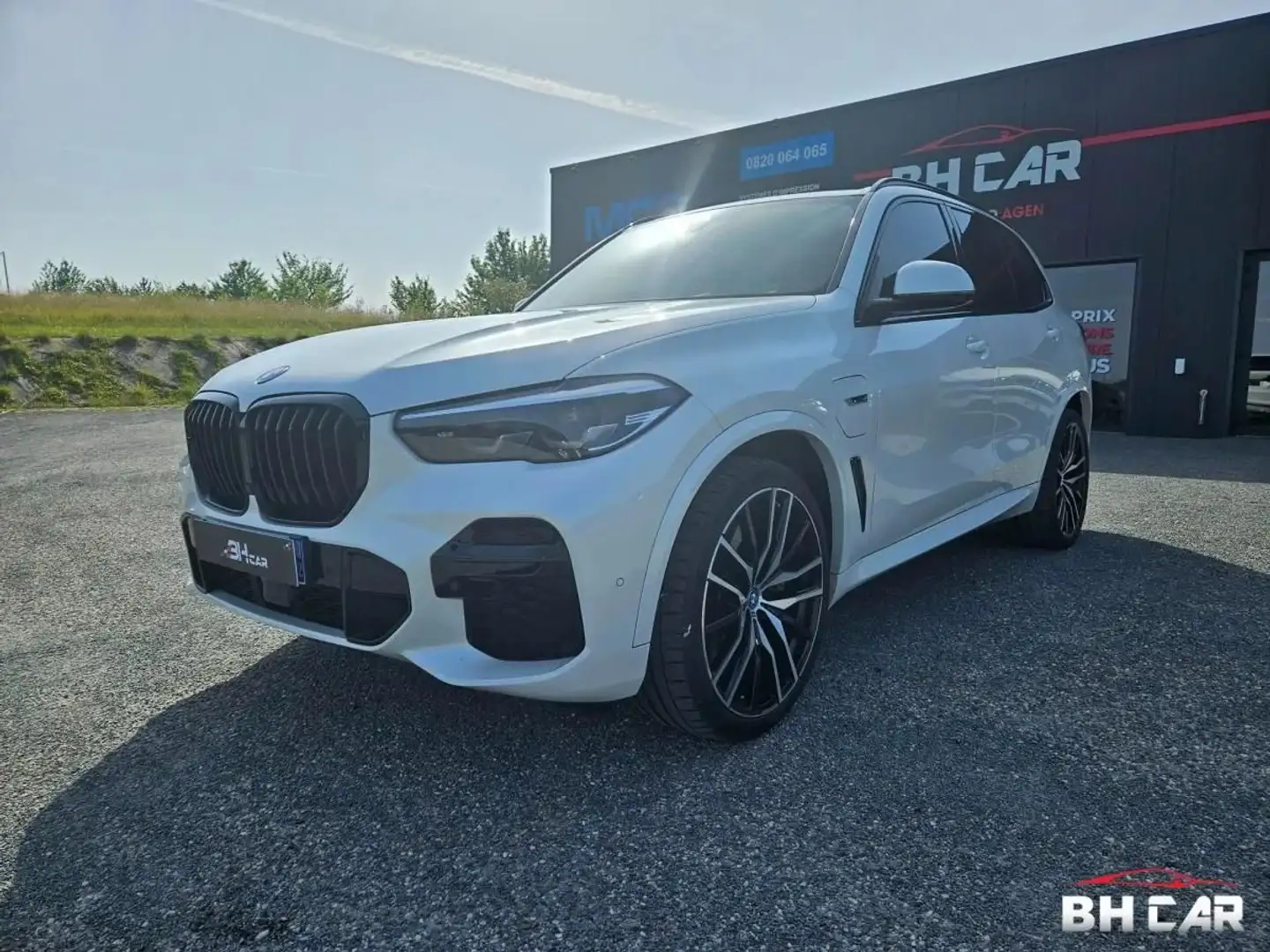 BMW X5 4.5 E 394H 285 PHEV HYBRID M-SPORT XDRIVE BVA Blanc - 1