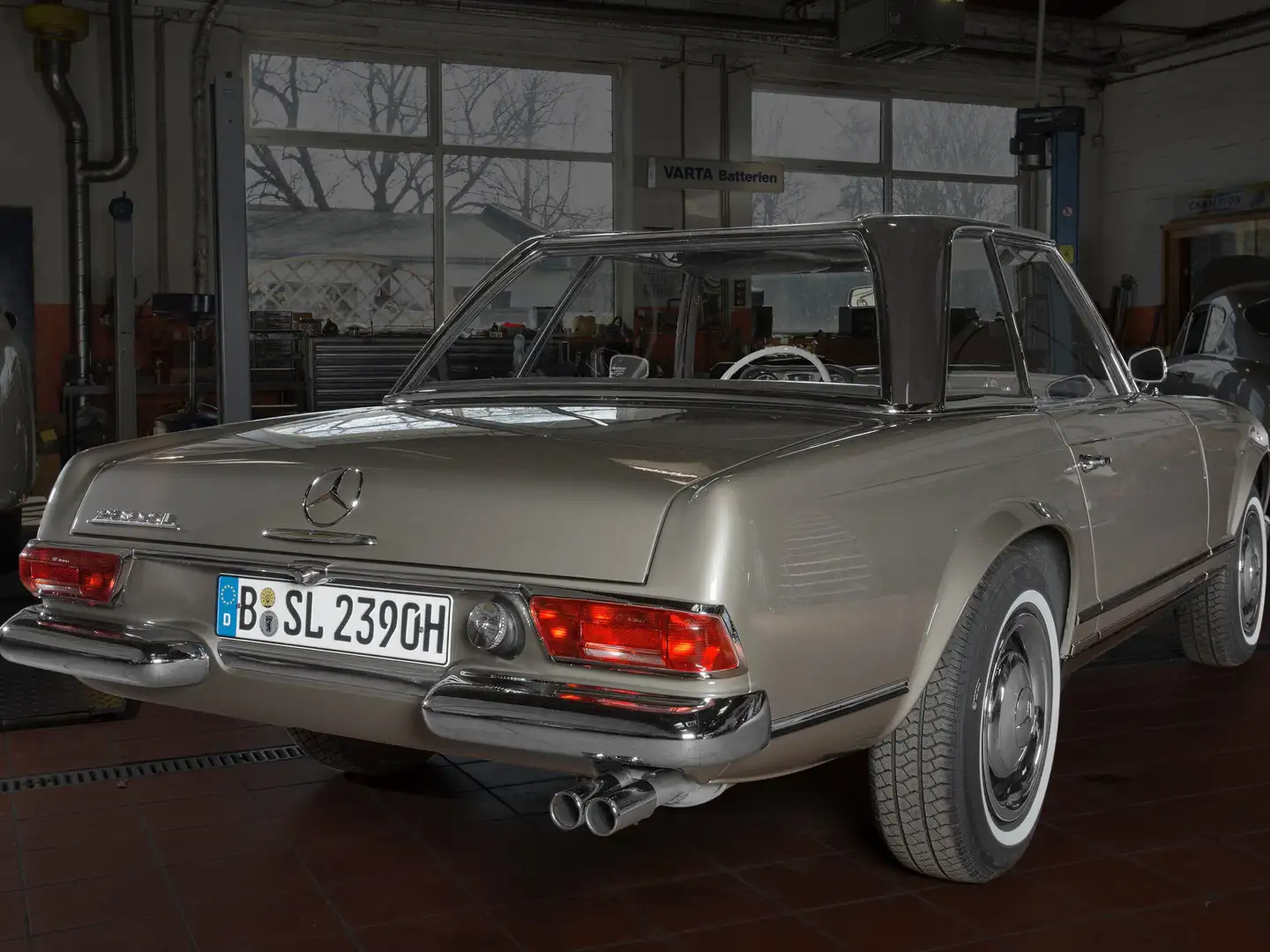 Mercedes-Benz SL 230 Sehr seltene Top restaurierte deutsche Pagode Bej - 2