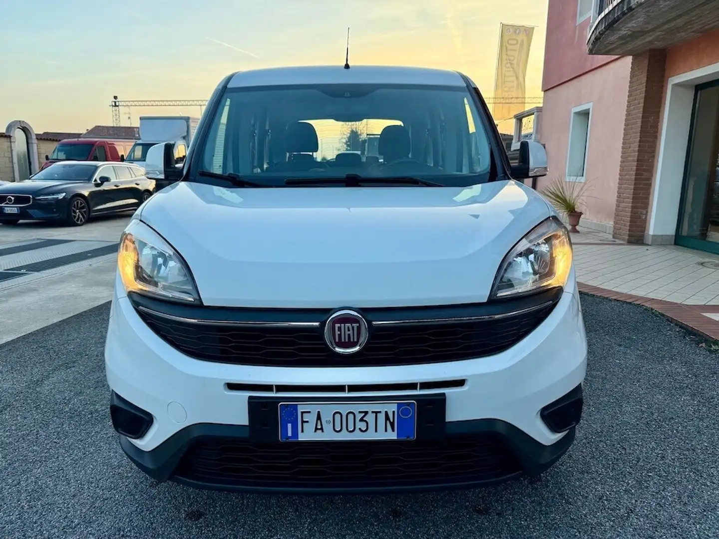 Fiat Doblo Doblò 1.4 T-Jet 16V Easy Bianco - 2