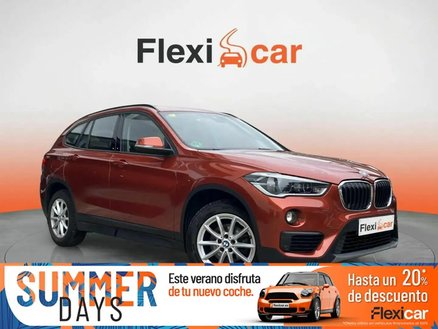 BMW X1 sDrive18d Naranja - 1