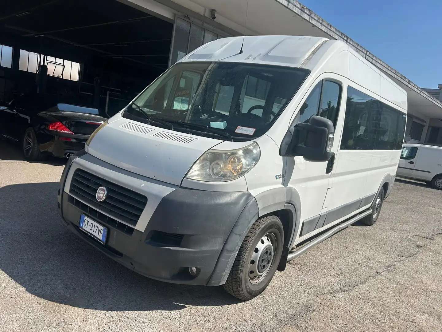Fiat Ducato handicap 2 sedie rotelle pedana Bianco - 1