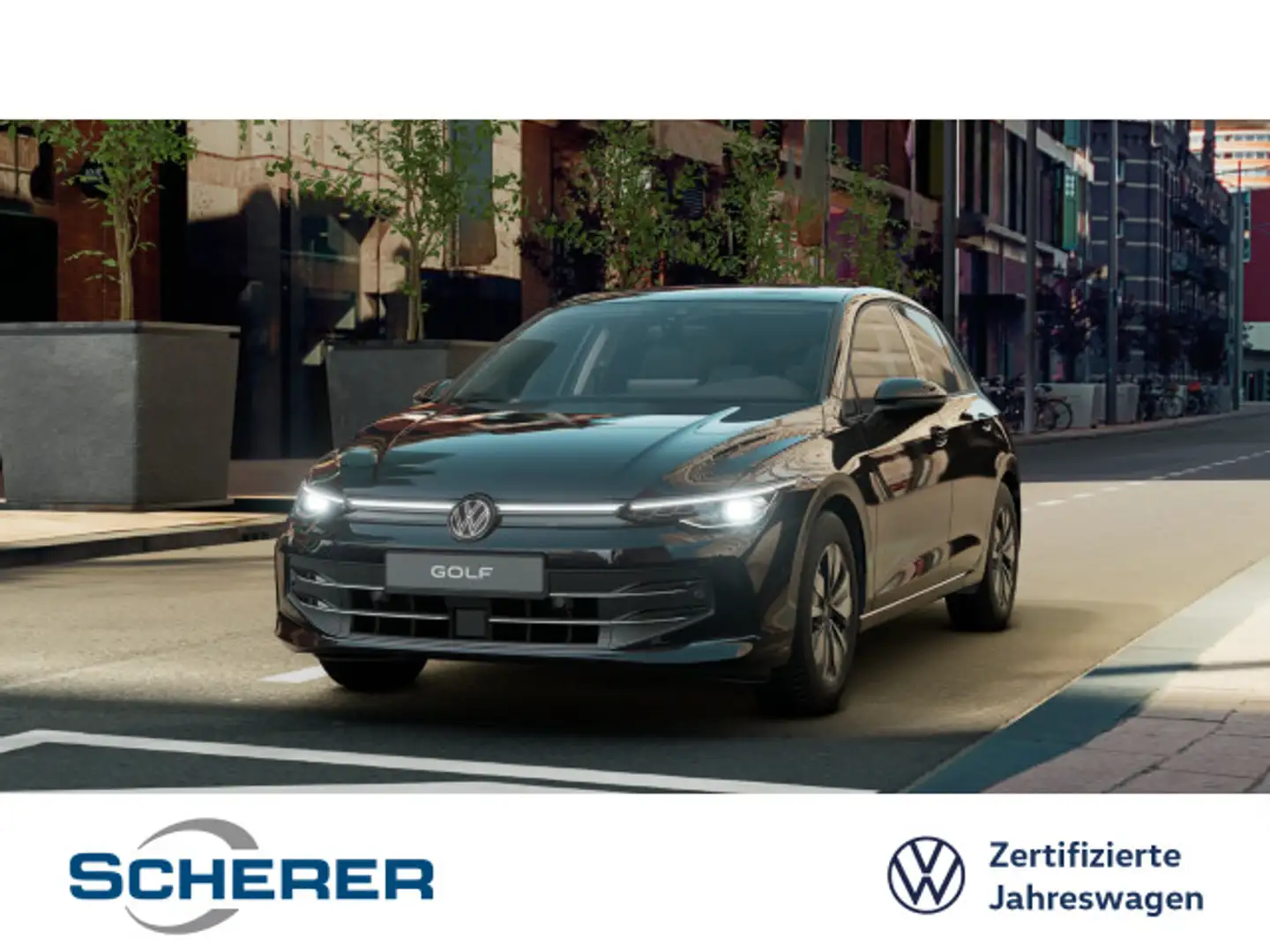 Volkswagen Golf VIII GOAL 1.5 TSI LED PLUS AHK NAVI IDA APP Schwarz - 1
