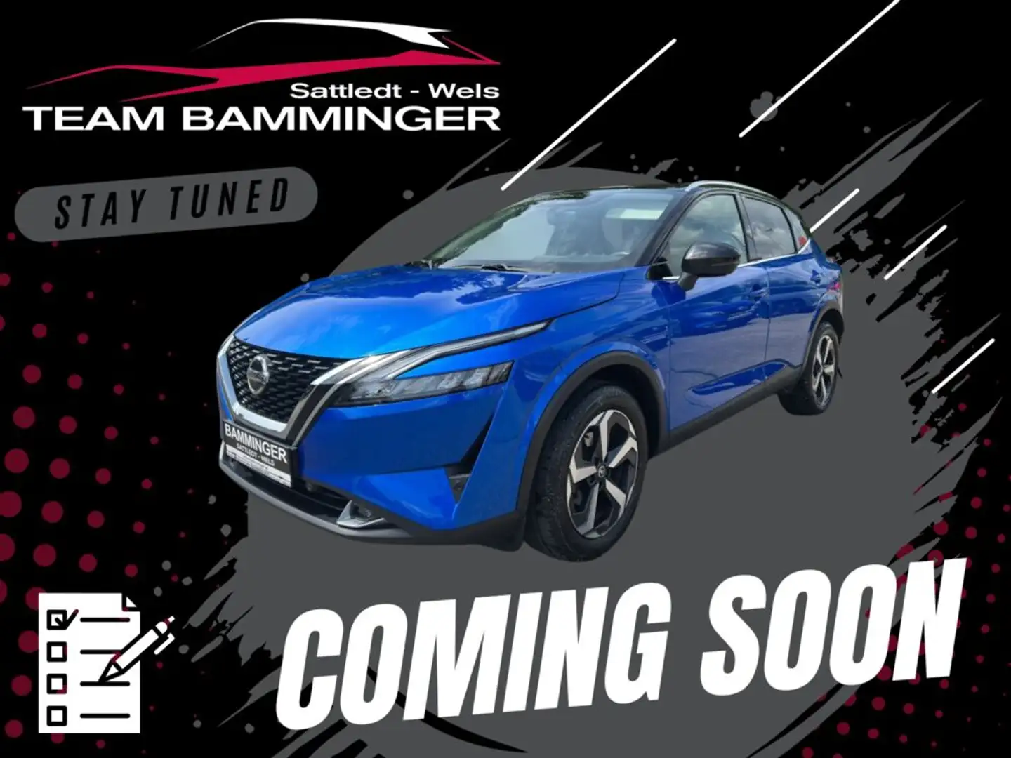 Nissan Qashqai 1,5 VC-T e-Power N-Connecta + Winterräder Blauw - 1