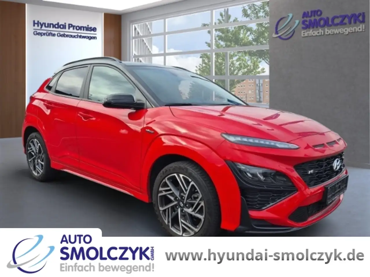 Hyundai Kona N-LINE 4WD+NAVI+KRELL+TEMPOMAT+LED+KAMERA, миниатюра 2