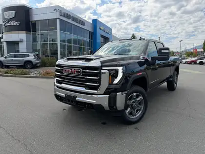 Black 2026 GMC Sierra 3500HD Pickup Truck Four-Wheel Drive Automatic