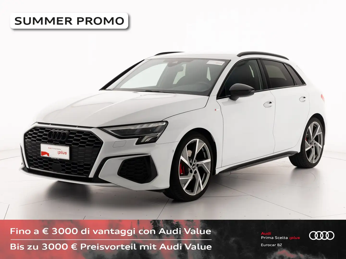 Audi A3 sportback 35 2.0 tdi s line edition s-tronic Bianco - 1