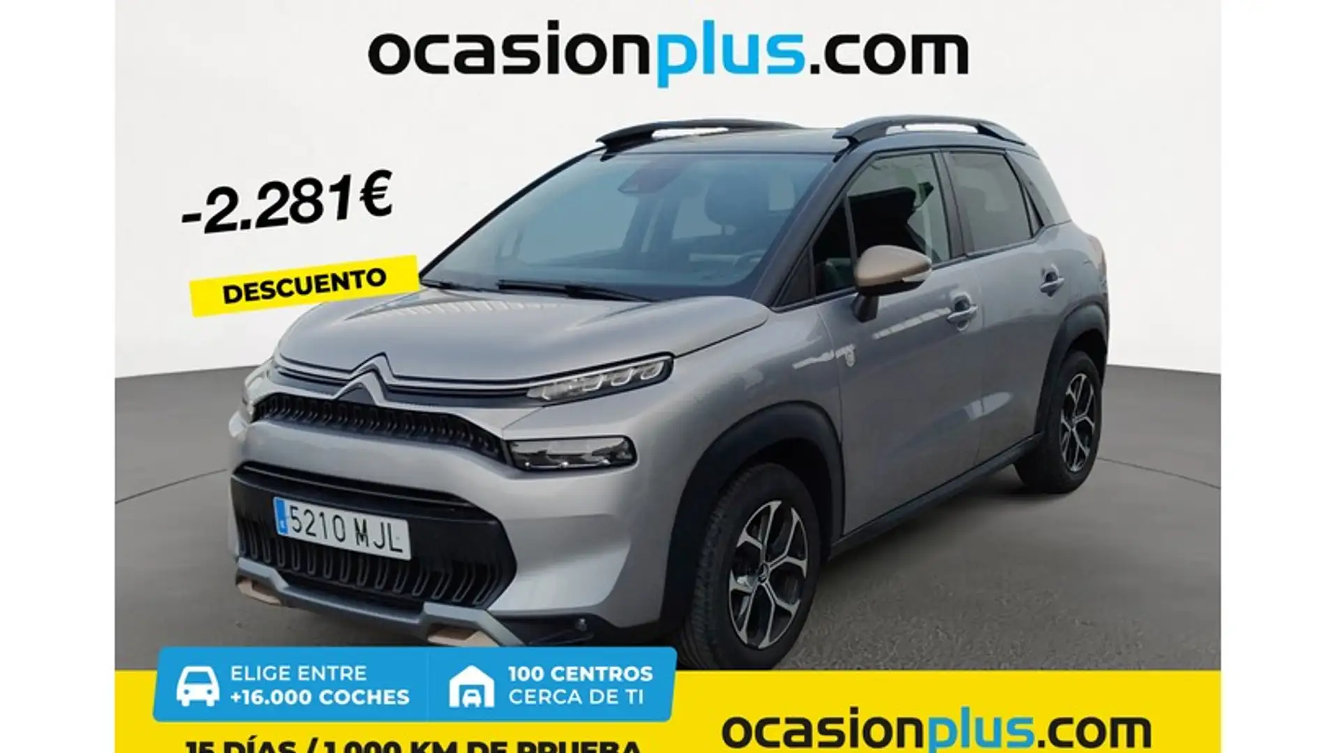 Citroen C3 Aircross Puretech S&S C-Series 110 Argent - 1