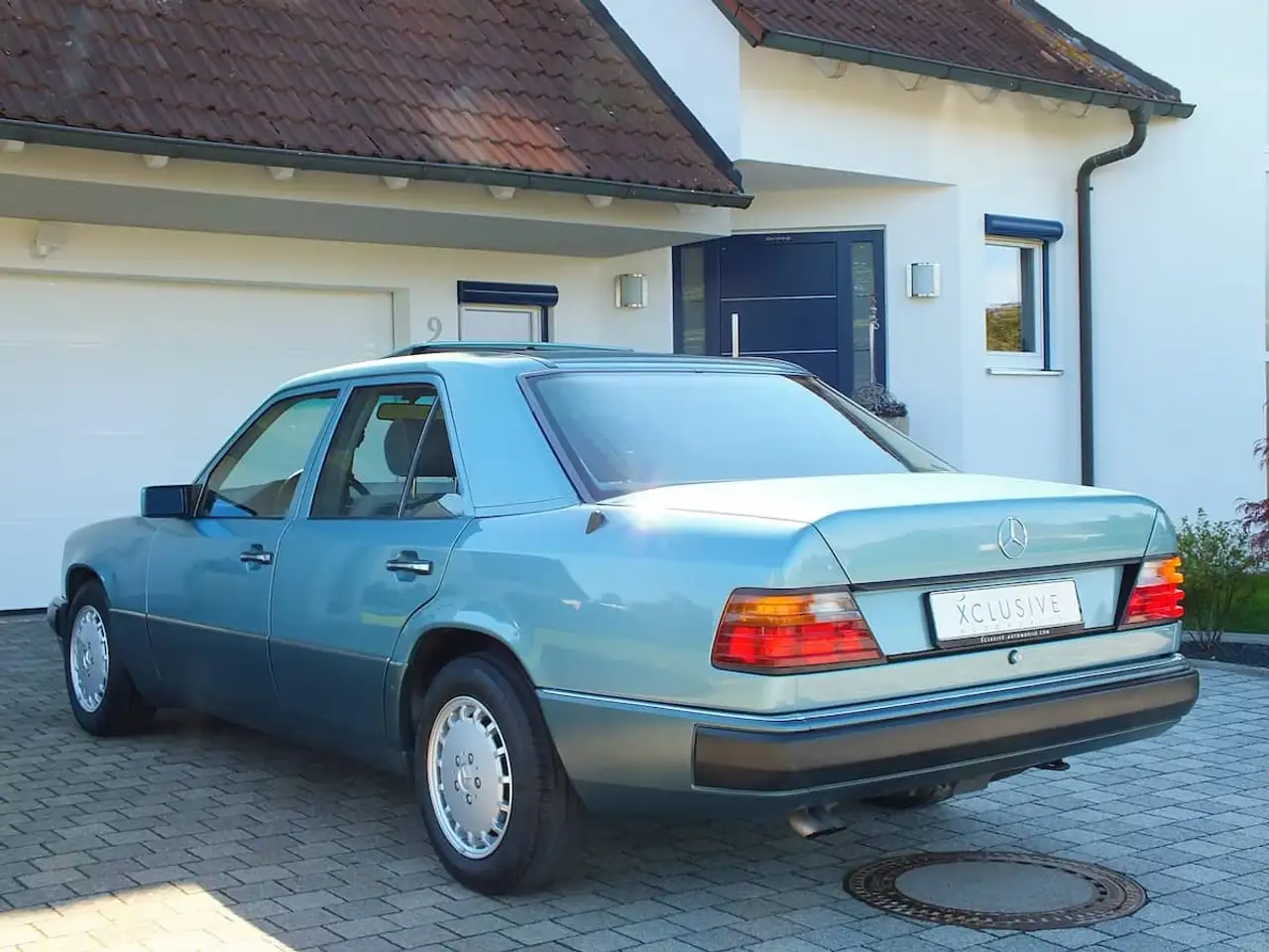 Mercedes-Benz Baureihe 124 250 D turbo - beryll - sehr gepflegter Zustand - lückenlose Historie, foto 4
