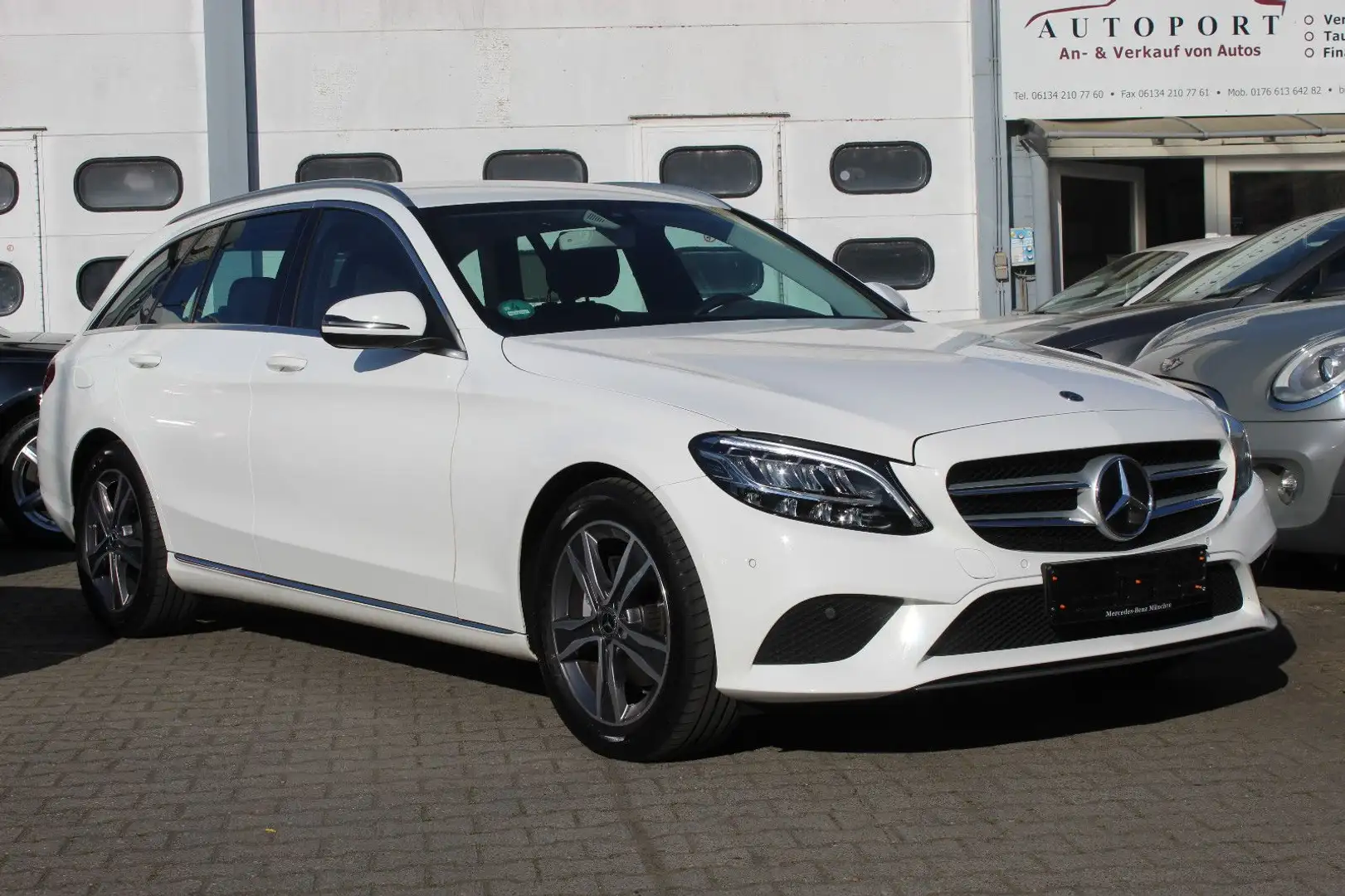 Mercedes-Benz C 200 d T Blanc - 2