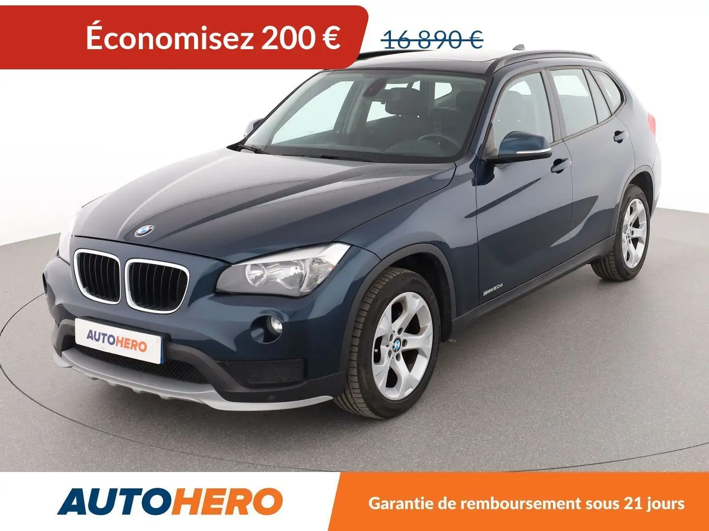 BMW X1 sDrive20d Business Bleu - 1