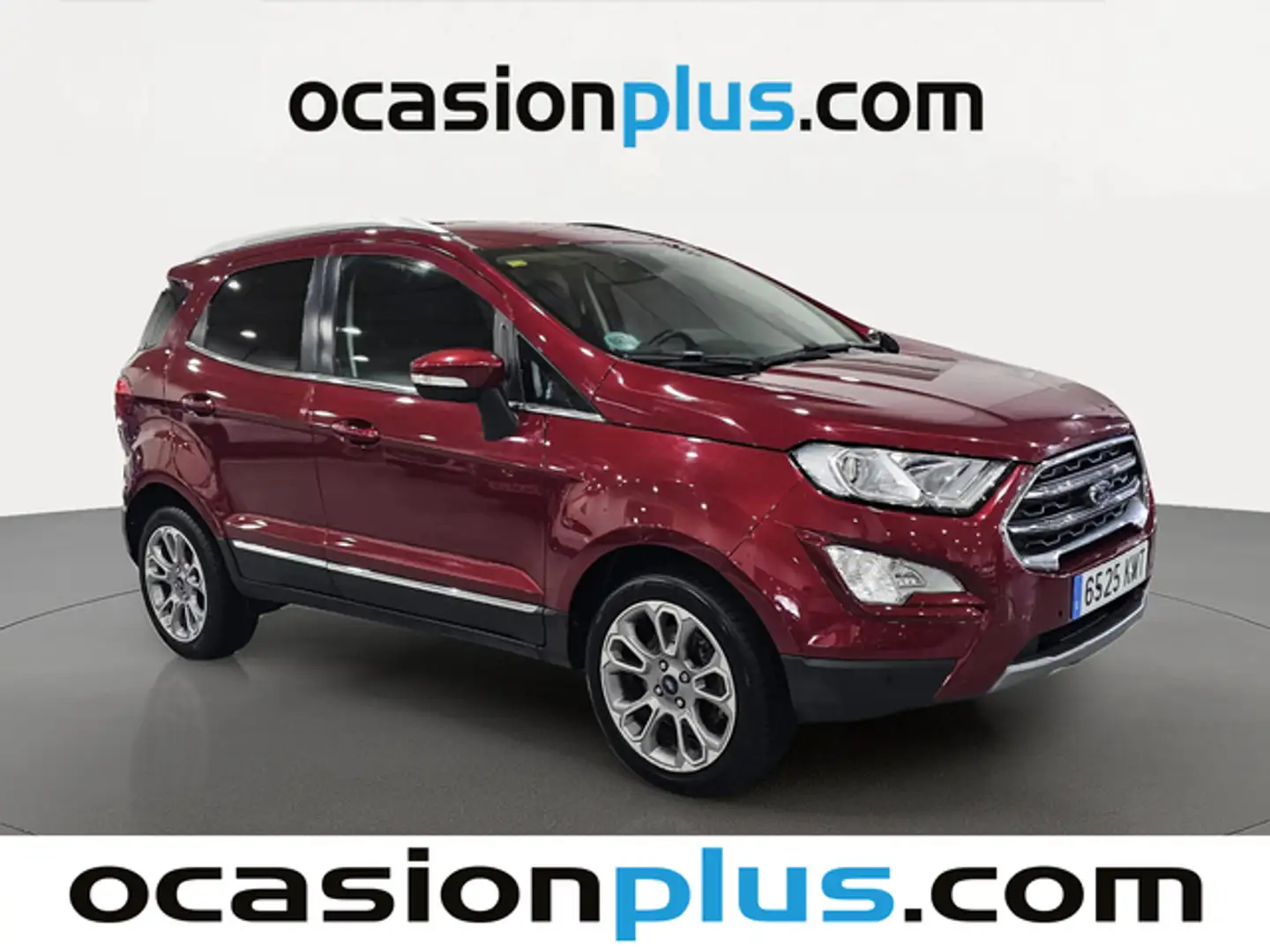 Ford EcoSport 1.0 EcoBoost Titanium Aut. 125 Rojo - 2