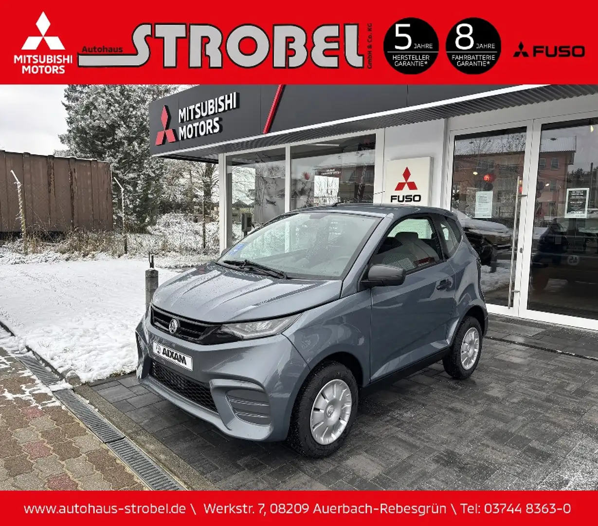 Aixam A. Aixam City Pack*DAB-RADIO*ZENTRALVERRIEGELUNG* Grijs - 1