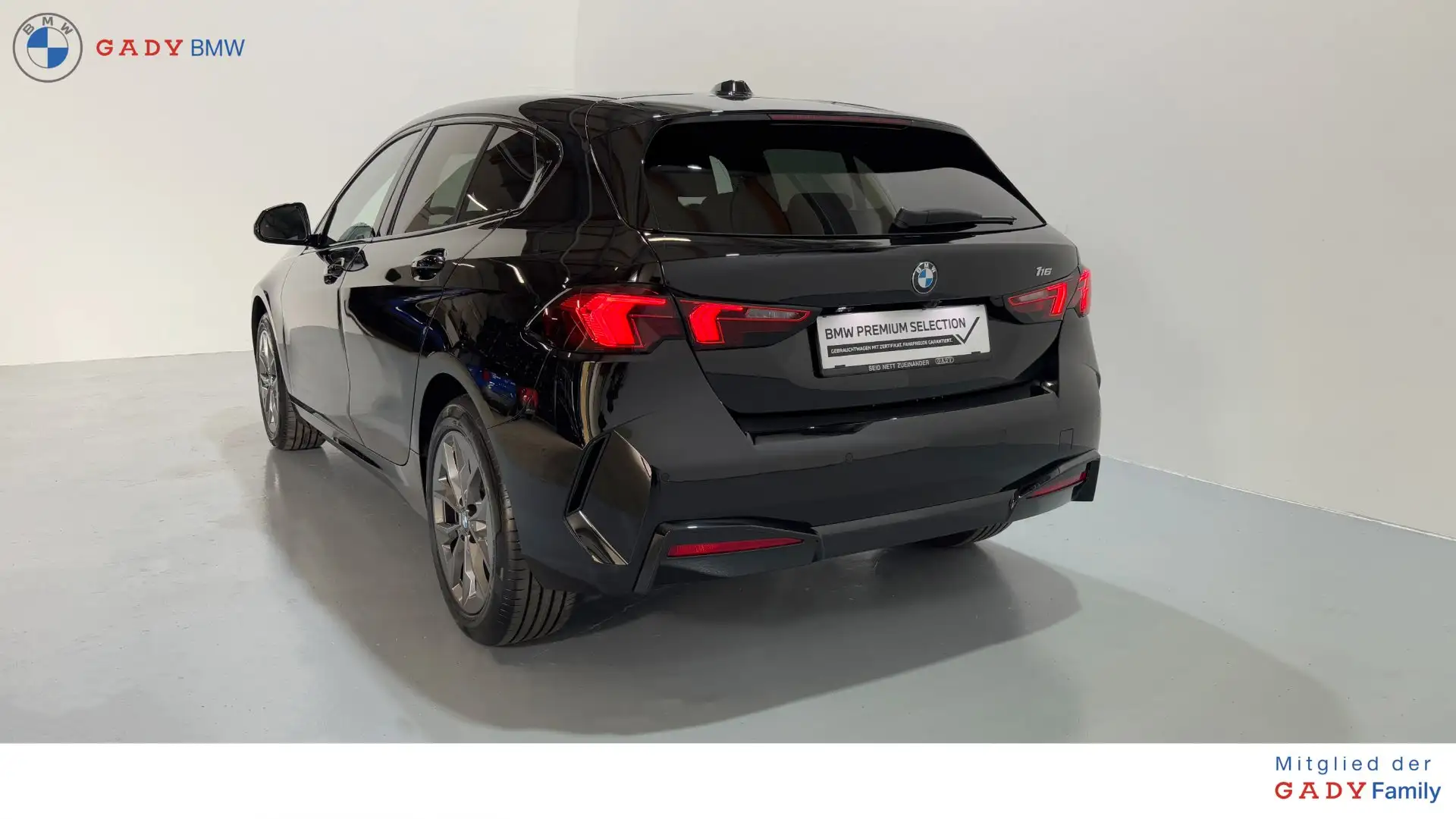BMW 116 116i Schwarz - 2